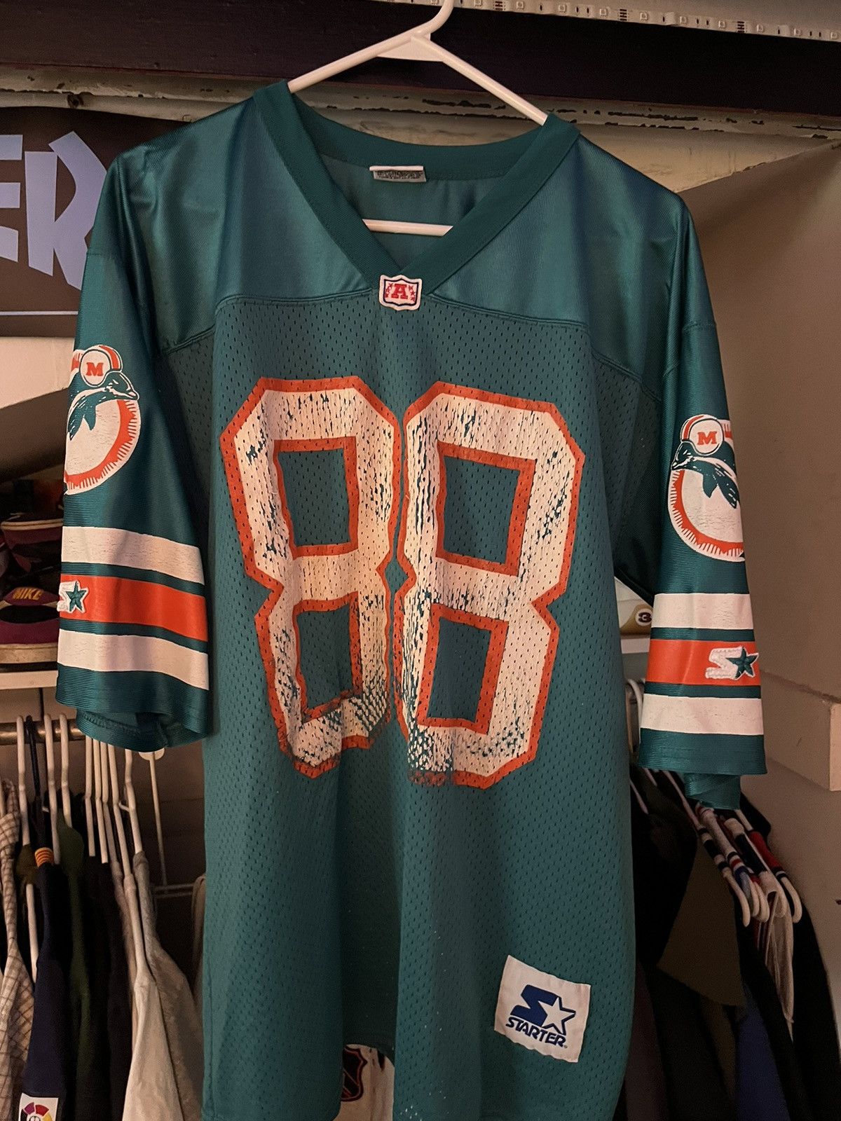 Starter × Vintage Vintage Starter dolphins jersey Size US M / EU 48-50 / 2 - 1 Thumbnail
