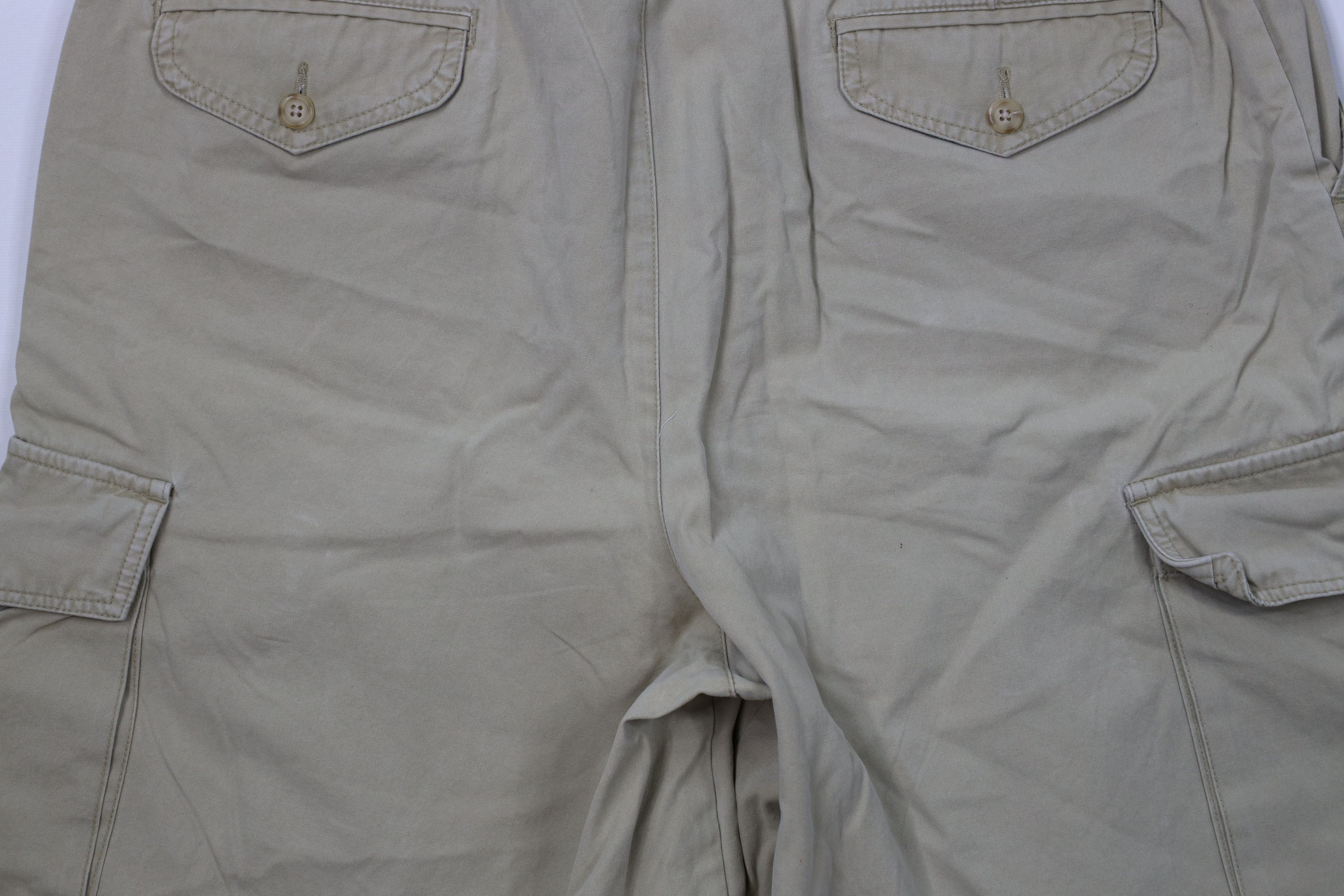 Eddie Bauer × Vintage Vintage 90s Eddie Bauer Heavyweight Cargo Shorts Cotton Size US 38 / EU 54 - 11 Thumbnail