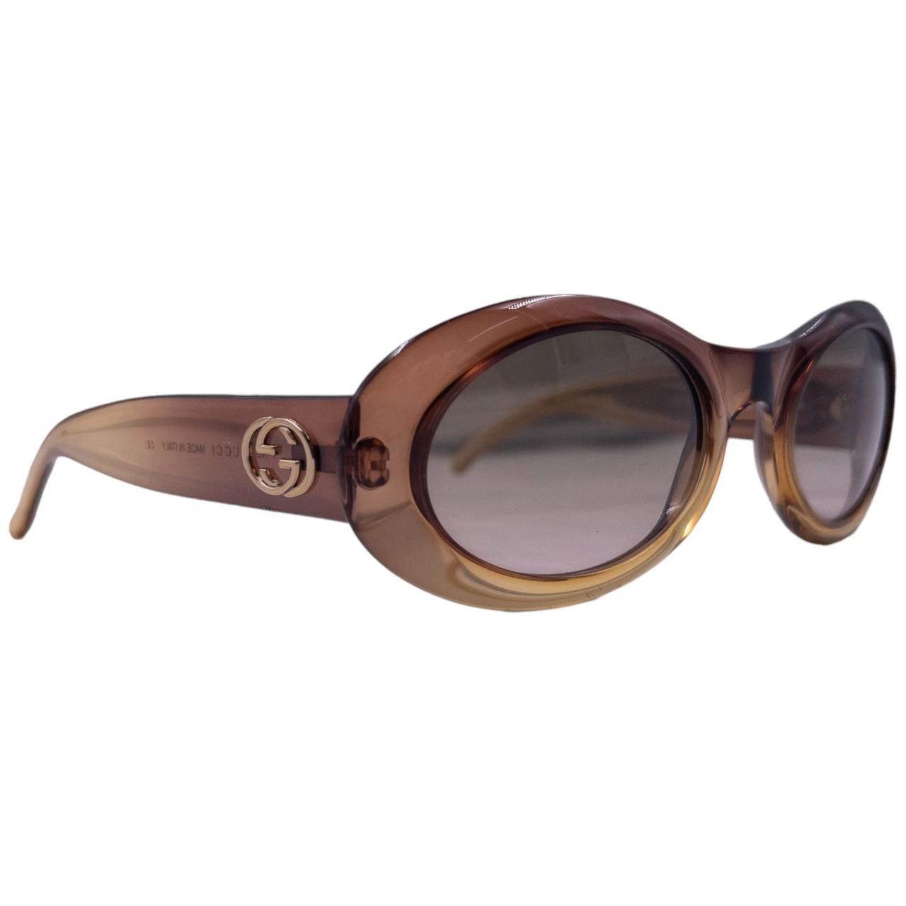 Gucci Vintage Gucci Transparent Sunglasses Size ONE SIZE - 1 Thumbnail