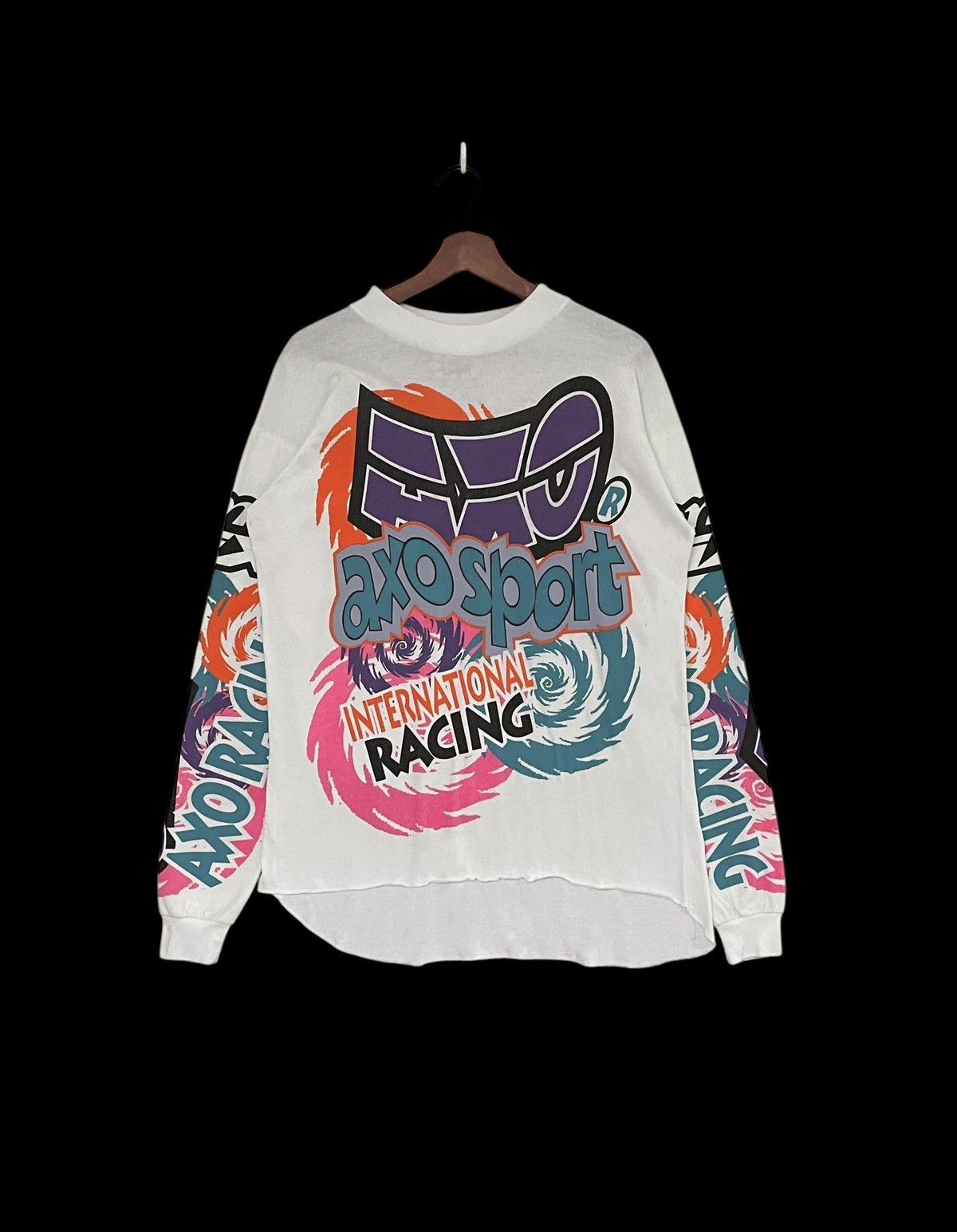 Other Vintage Brand Motor Cross Axo Racing Team T-shirt 1990s Size US M / EU 48-50 / 2 - 1 Thumbnail