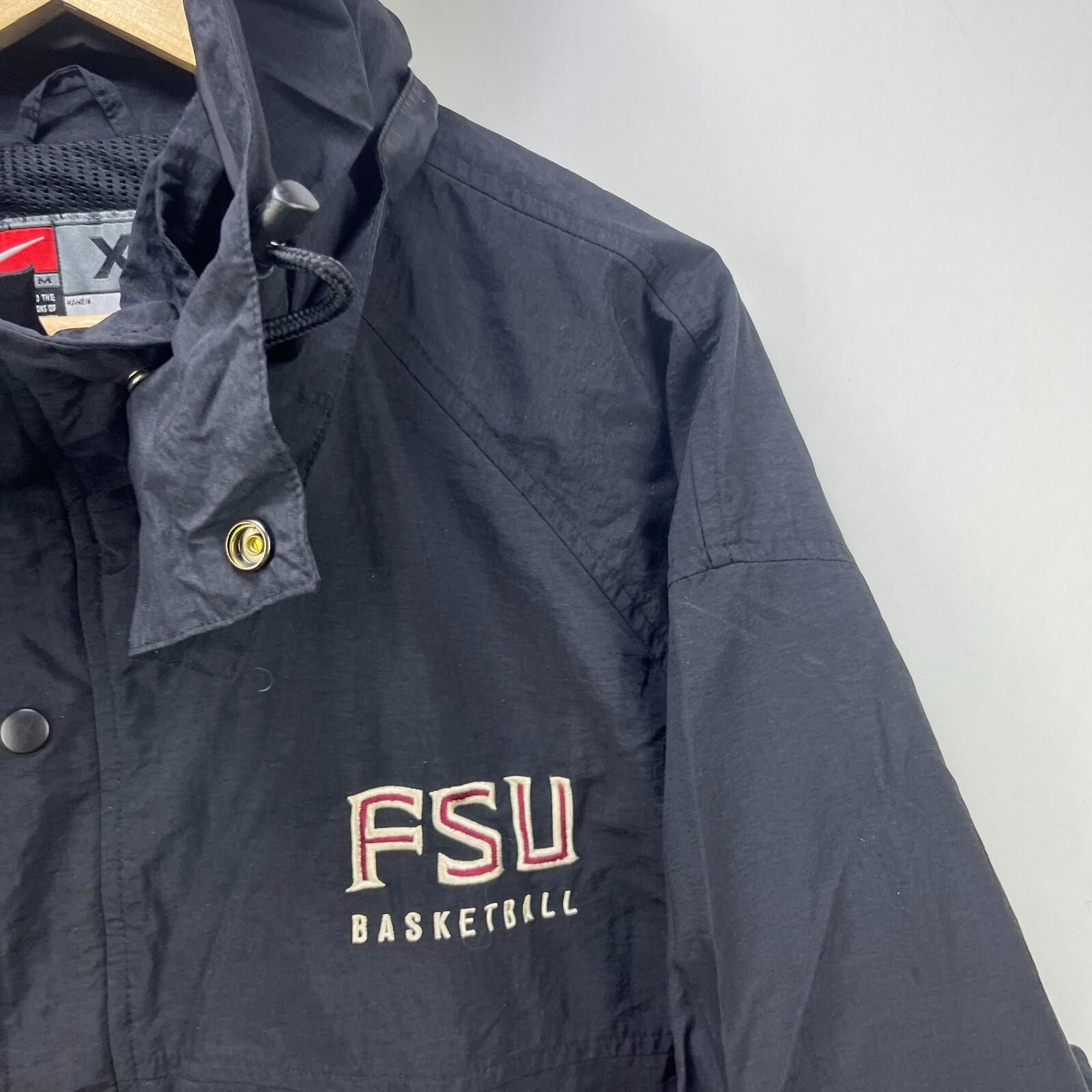 Nike Vintage 90s FSU Nike Windbreaker Jacket XL Florida State Size ONE SIZE - 2 Thumbnail