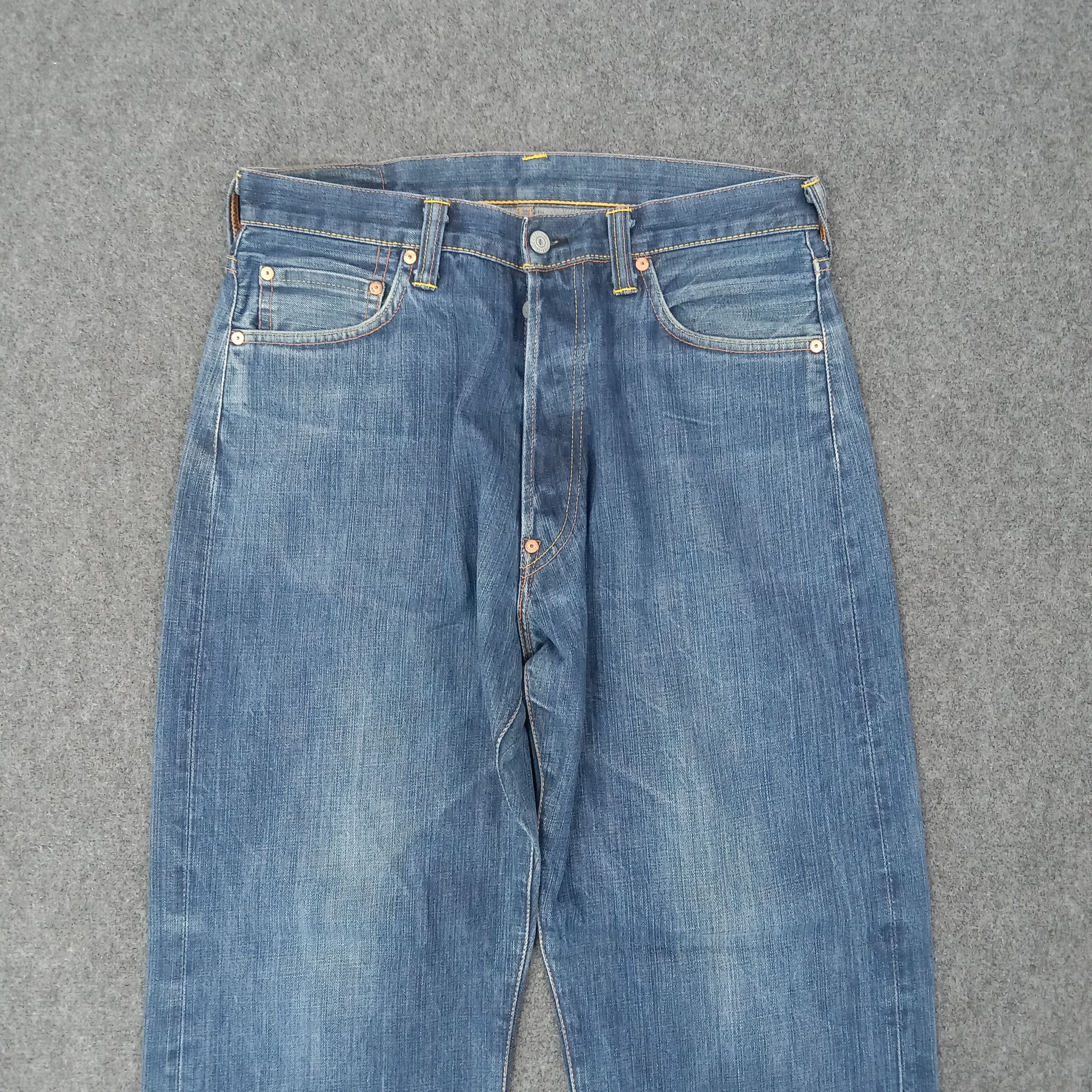 Evisu Evisu Japanese Brand Daicock Custom Art Denim Jeans C258N4 Size US 32 / EU 48 - 7 Thumbnail