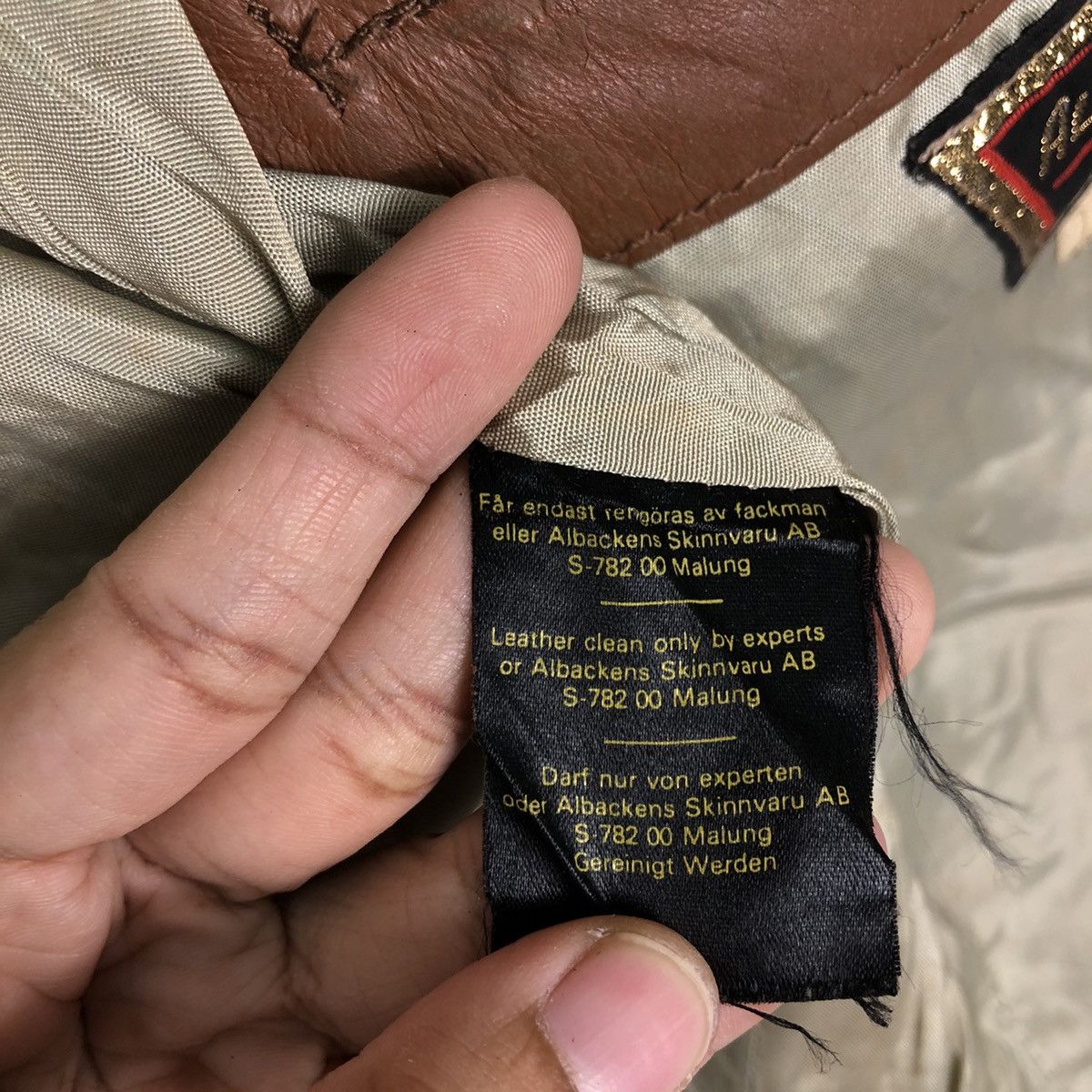 Genuine Leather 🔥90’s Rare Bondage Genuine Leather Jacket Albacken Sweden Size US M / EU 48-50 / 2 - 13 Thumbnail