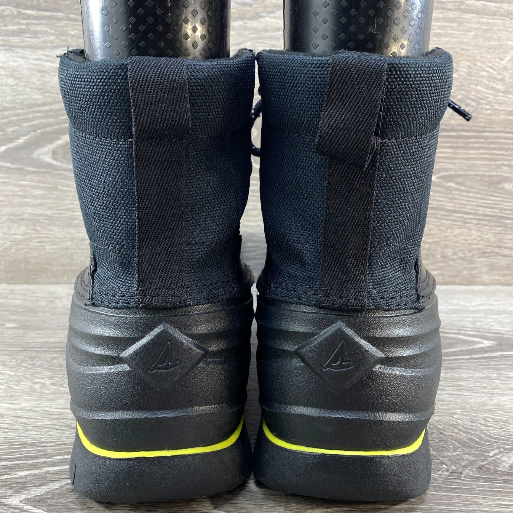 Sperry Sperry Boots Mens 10.5 Cannon Insulated Waterproof Lace Up Black Leather Rubber Winter Thinsulate 200g Top Sider Boot Mens (US 10.5) Size US 9 / EU 42 - 6 Thumbnail