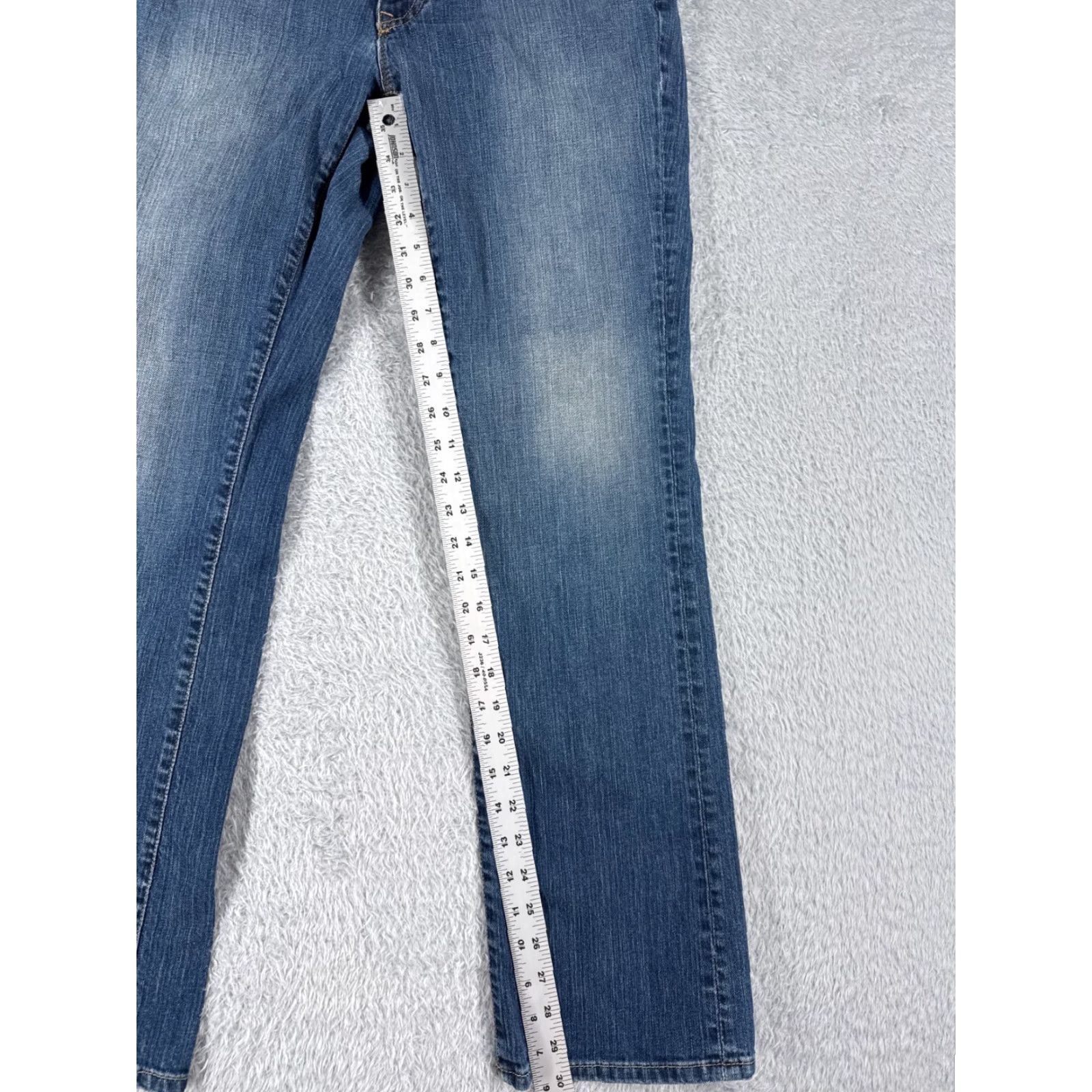 Gap GAP Jeans Womens Bootcut Denim Blue 26x30 4 Regular Inseam 26 Mid Rise Cotton Blend 5-Pocket City Style Size 27" / US 4 / IT 40 - 7 Thumbnail
