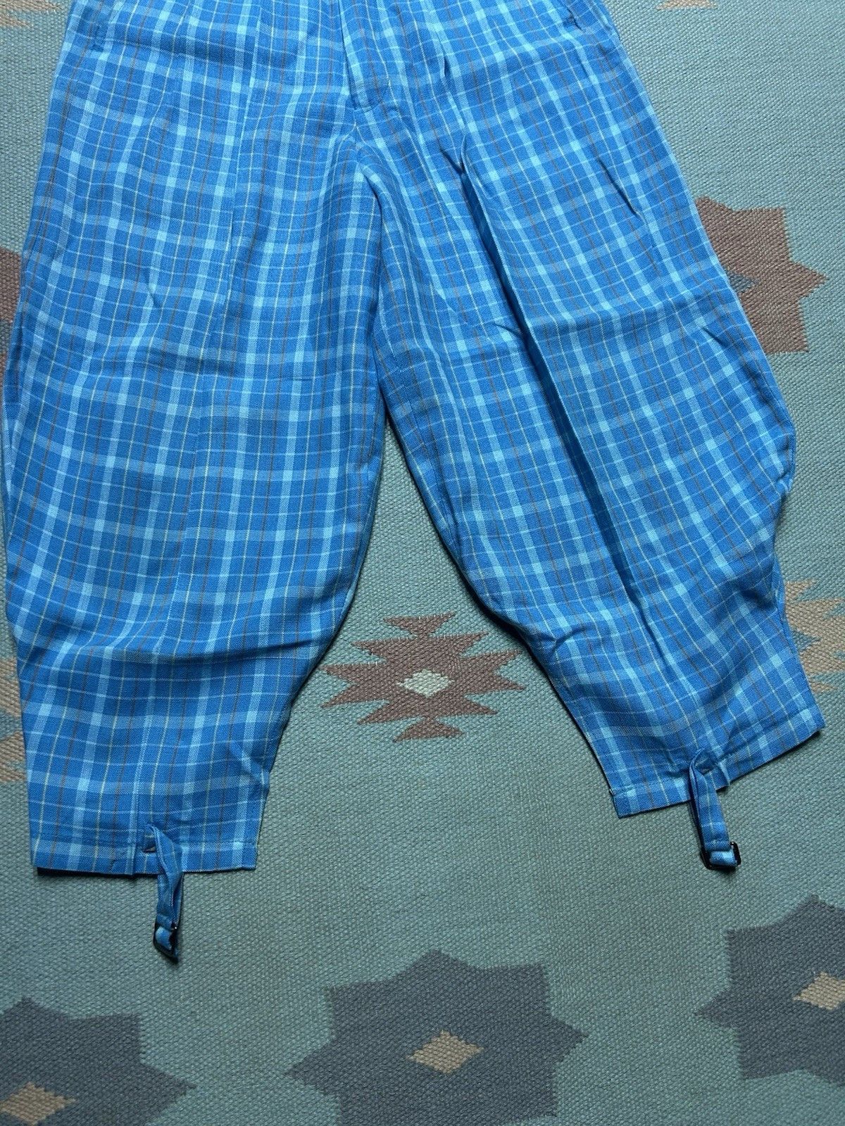 Vintage T Barry Knicker Co golf knickers pants pleated 4 short W26 Size 26" / US 2 / IT 38 - 2 Thumbnail