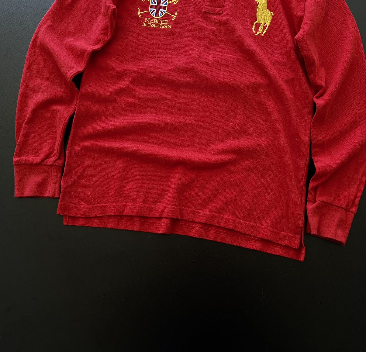 Polo Ralph Lauren × Rugby Ralph Lauren × Vintage Vintage Polo Ralph Lauren Mercer RL Polo Team Rugby Number 3 Size US S / EU 44-46 / 1 - 8 Thumbnail