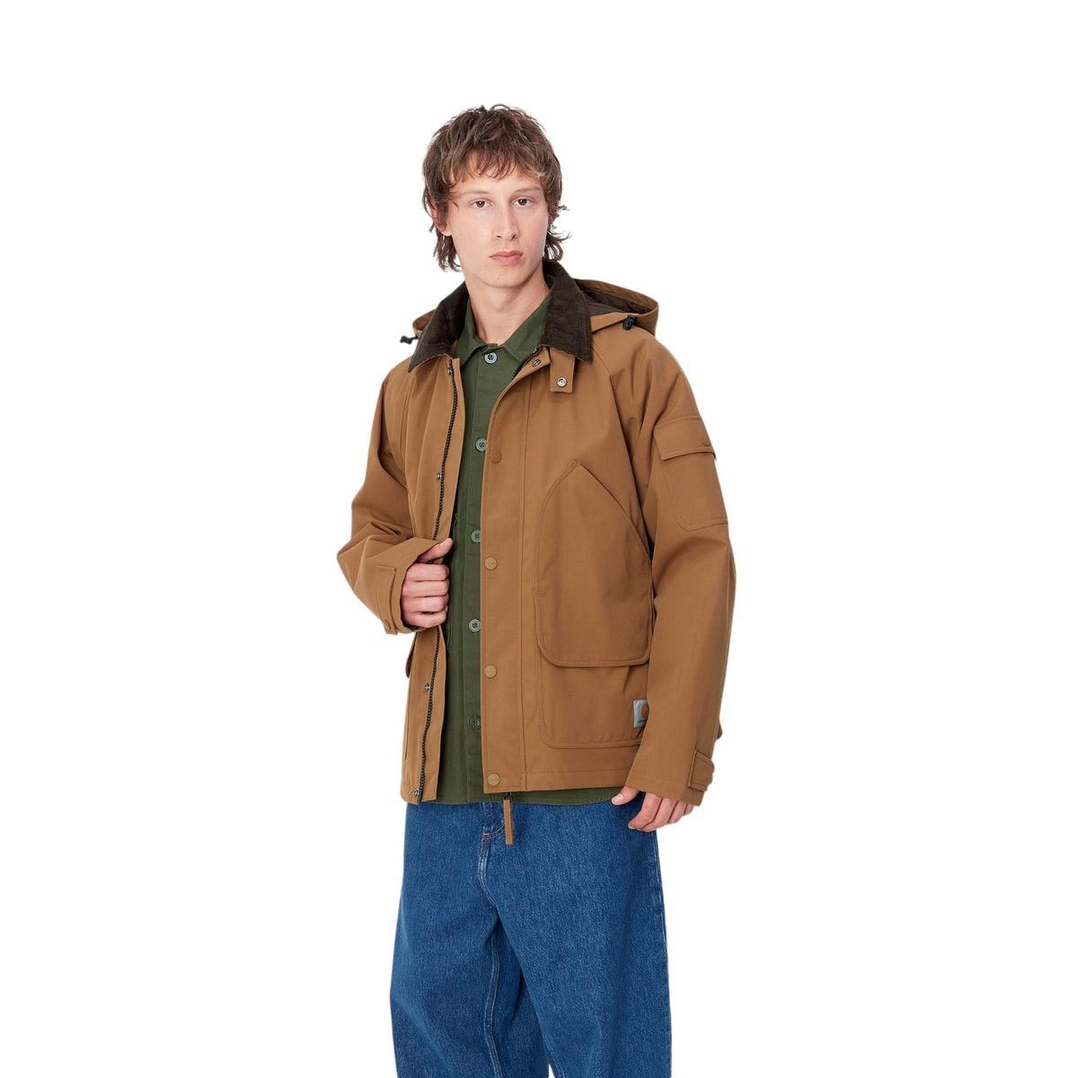 Carhartt Wip Carhartt WIP Clarton Jacket Tobacco Brown Size Small Size US S / EU 44-46 / 1 - 14 Thumbnail