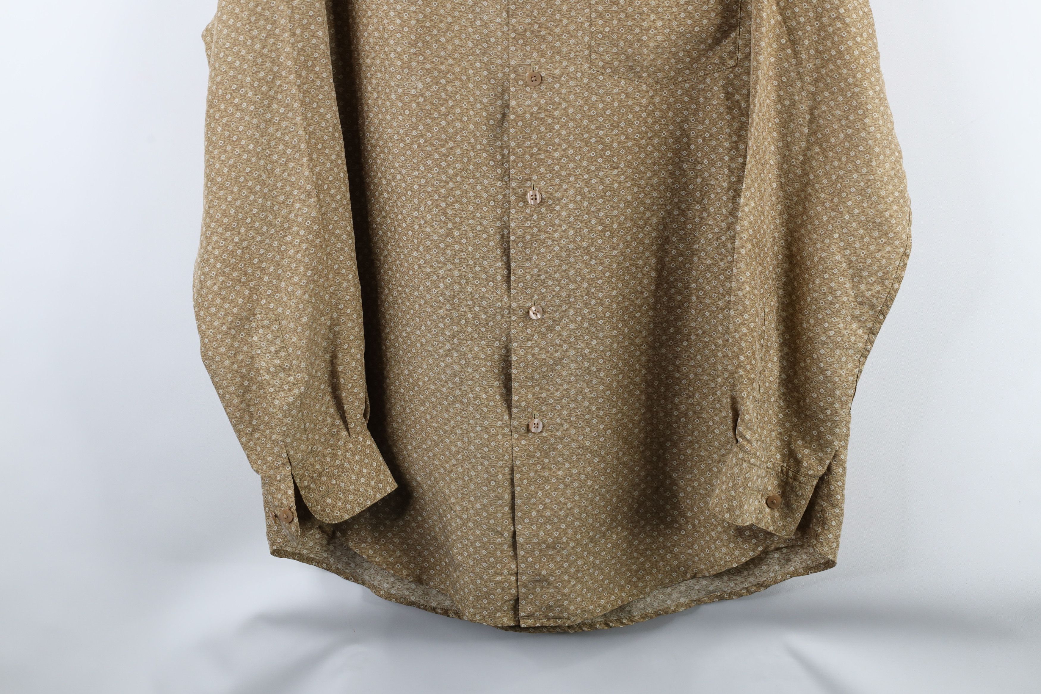 Vintage Vintage 90s Streetwear Long Sleeve Collared Button Shirt Size US M / EU 48-50 / 2 - 3 Thumbnail