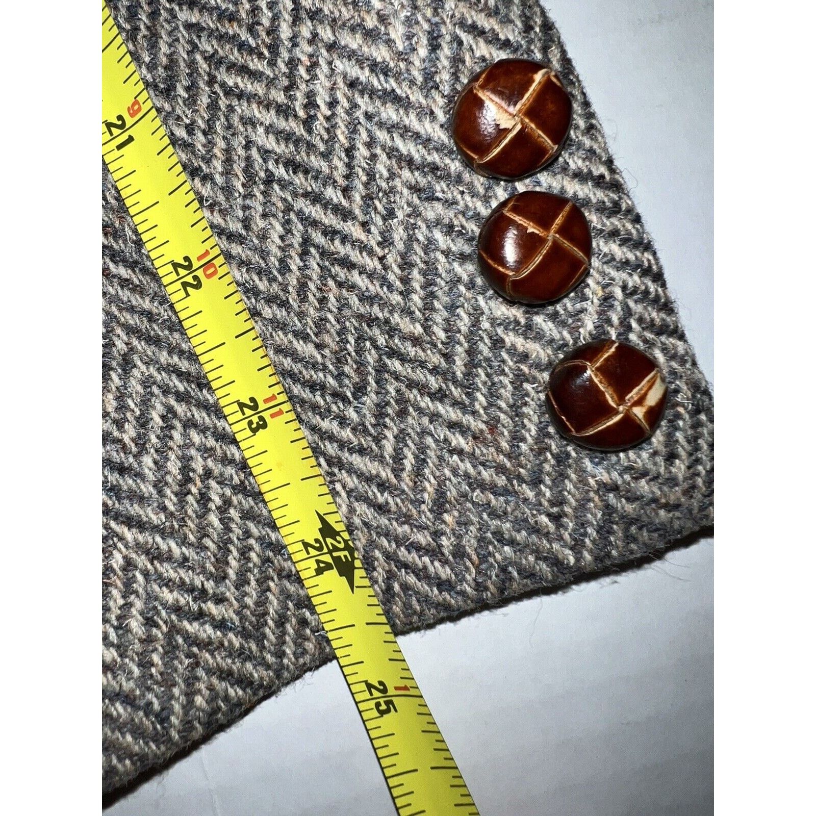 The Unbranded Brand Vintage Wool Blazer Made by American Craftsman For Gairs Size 34S - 9 Thumbnail