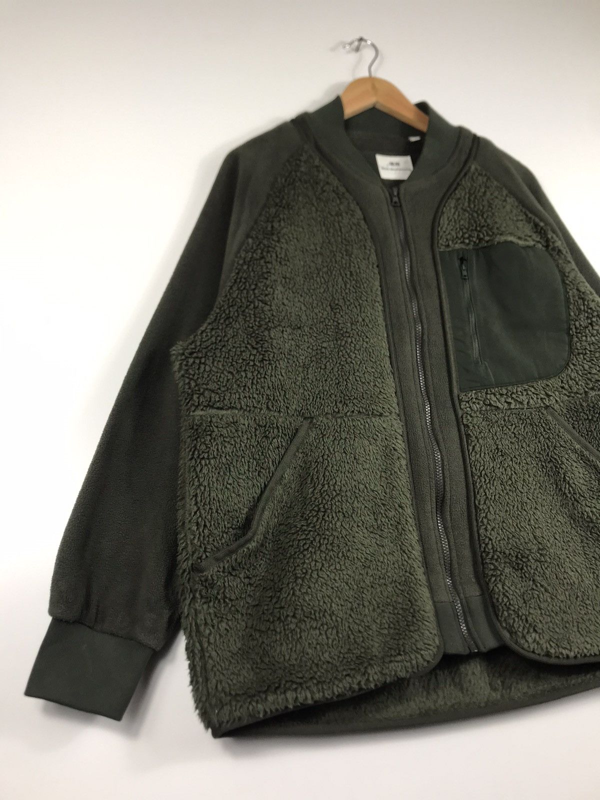 Uniqlo × White Mountaineering 🌟White Mountaineering Deep Pile Fleece Jacket Size US L / EU 52-54 / 3 - 2 Thumbnail