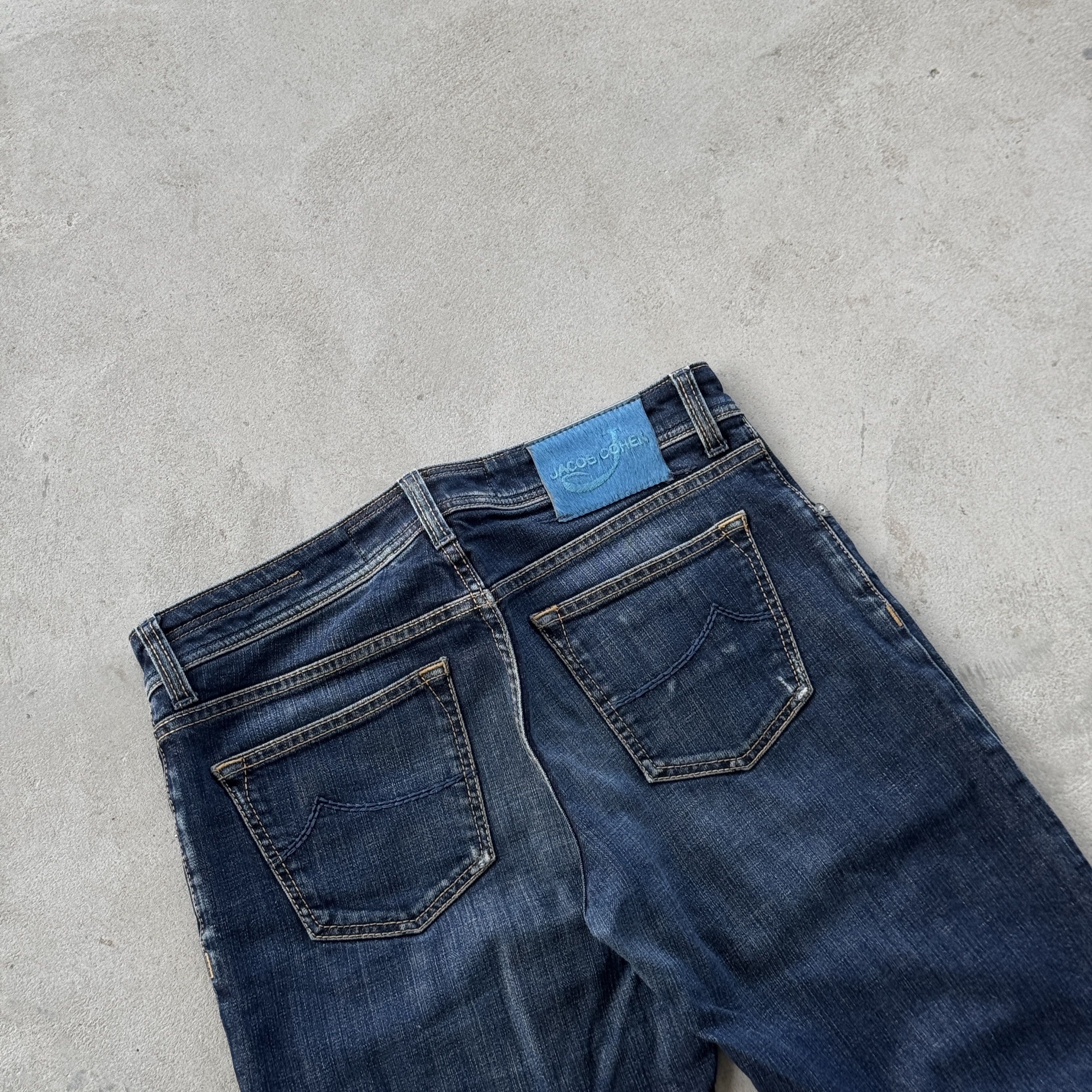 Jacob Cohen Jacob Cohen Handmade Tailored Denim Blue Jeans 32 Size US 32 / EU 48 - 4 Thumbnail