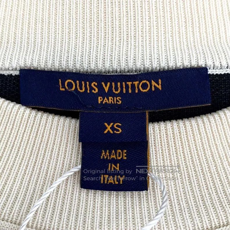 Louis Vuitton Louis Vuitton Colorblock Logo Knit Sweater. Size US XS / EU 42 / 0 - 6 Thumbnail