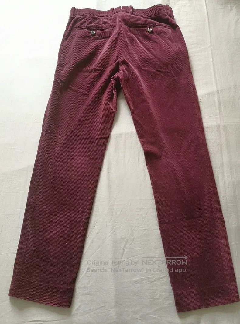 Tom Ford Tom Ford Corduroy casual pants, burgundy, 100% cotton long Size US 36 / EU 52 - 4 Thumbnail
