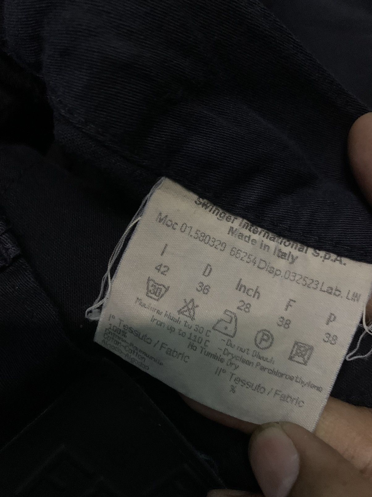 Fendi 💥Fendi Roma Italy Hight Waist Black Pant Size 26" / US 2 / IT 38 - 11 Thumbnail