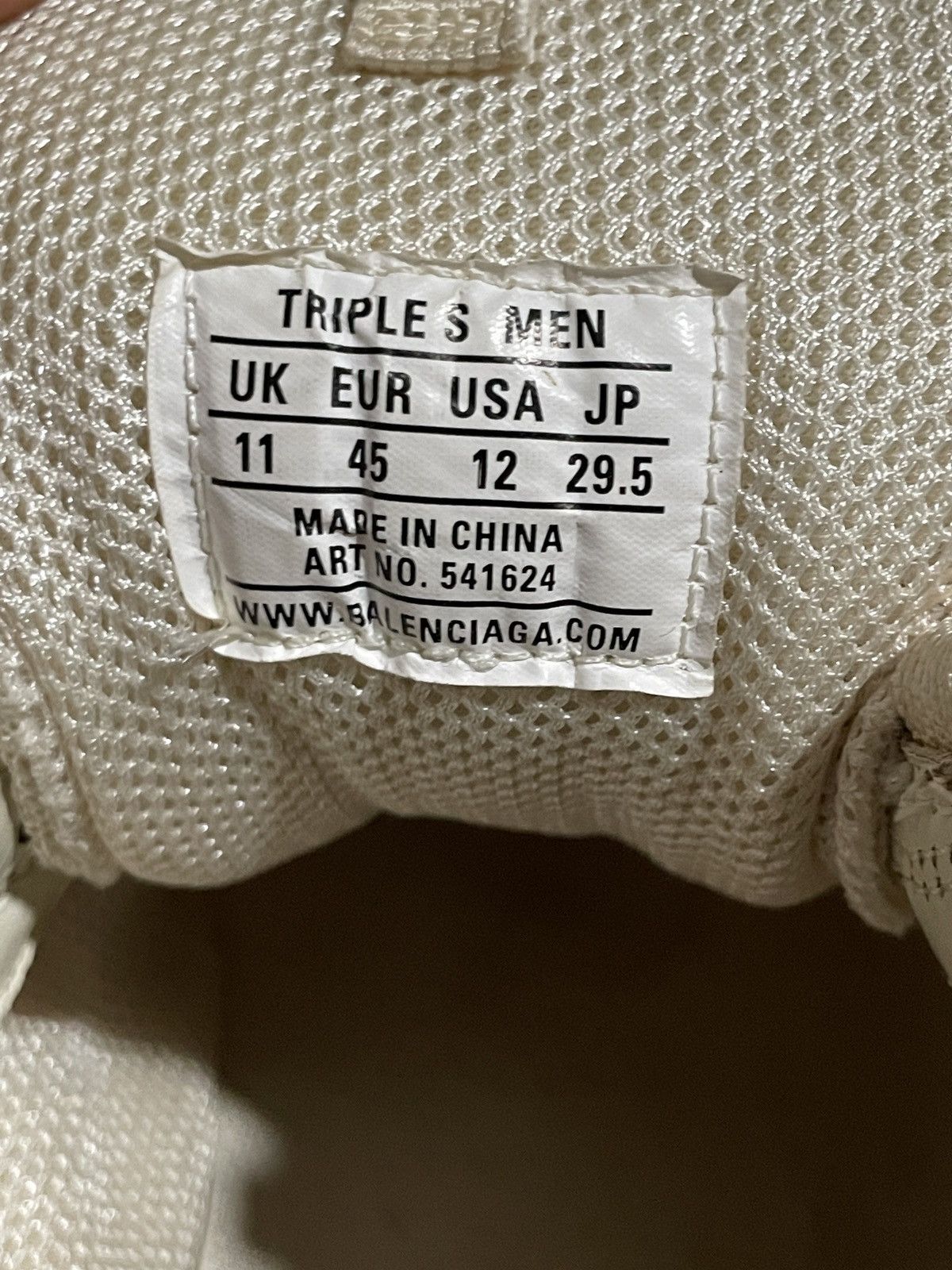 Balenciaga balenciaga triple s Size US 12 / EU 45 - 1 Thumbnail
