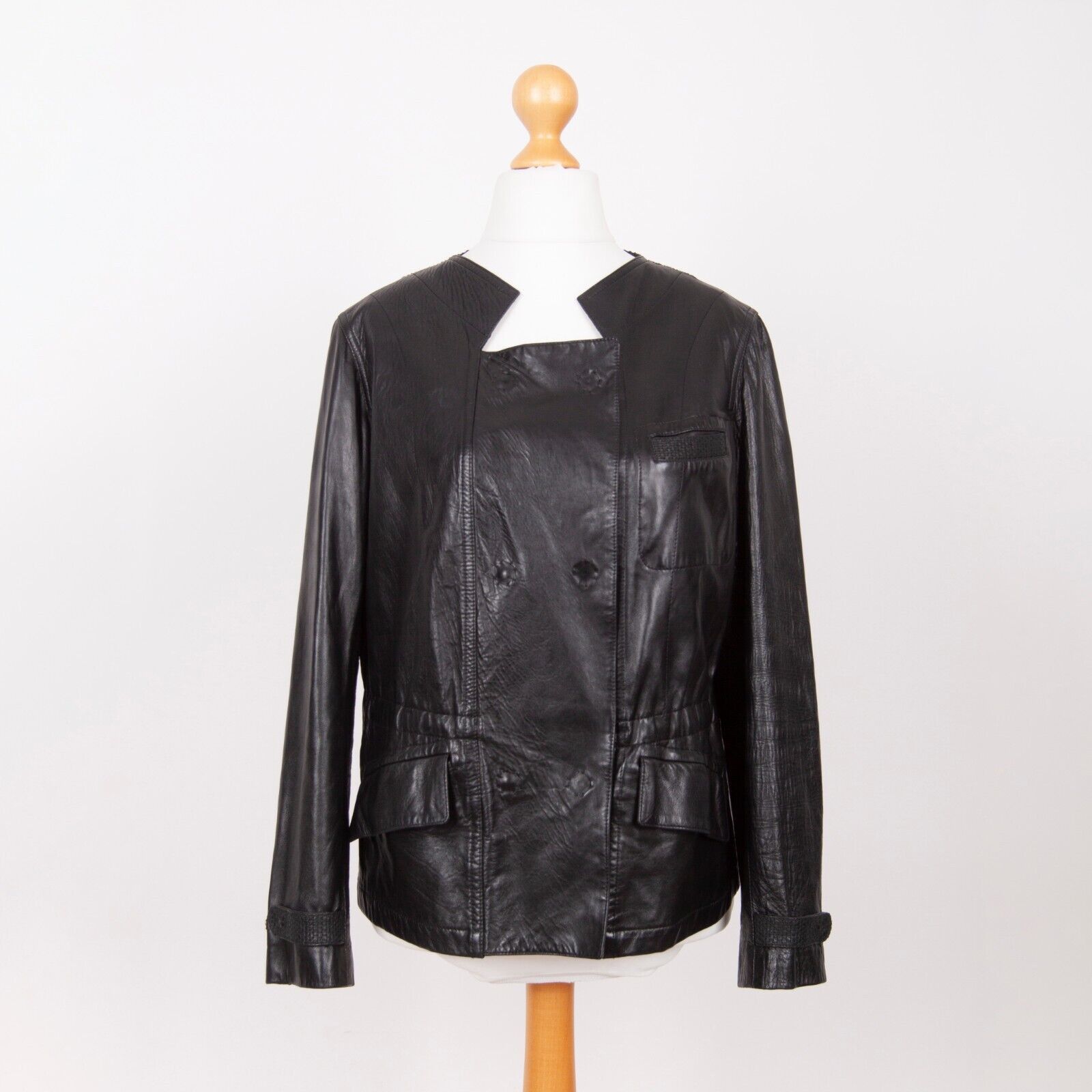 YSL by Tom Ford – Iconic Leather Jacket, Size 38 M