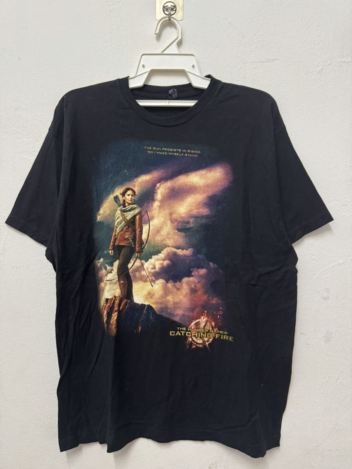Optic Gaming The Hunger Games Cathing Fire Photo Gaming T shirt Size US XL / EU 56 / 4 - 1 Thumbnail