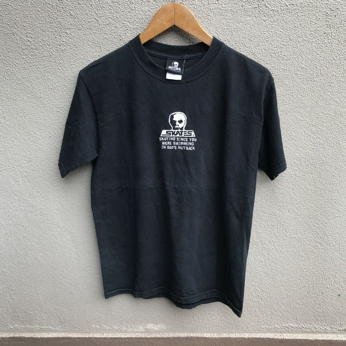 Shorty's Skateboards × Vintage Vintage SKULL SKATE tee old skate Size US L / EU 52-54 / 3 - 1 Thumbnail