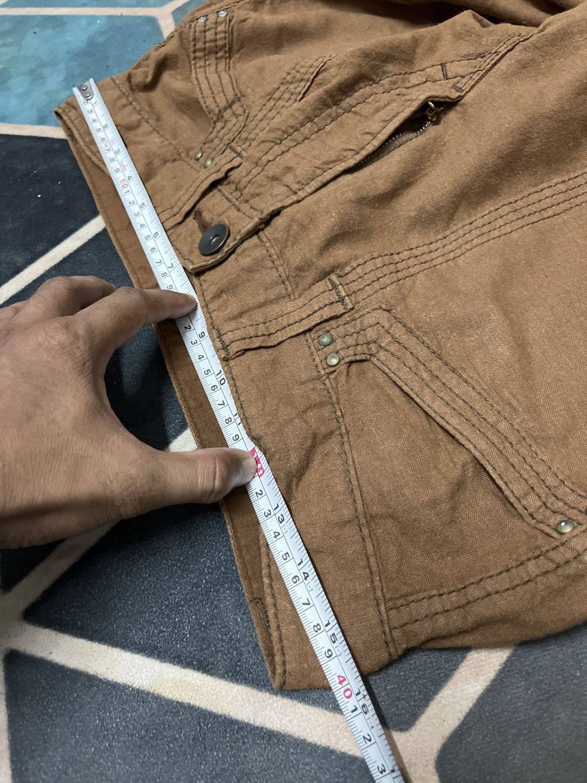Japanese Brand 🔥 SURPLUS X BLUE WAY JAPANESE DESIGNER FLARE BUSHPANT DESIGN Size US 31 - 18 Thumbnail