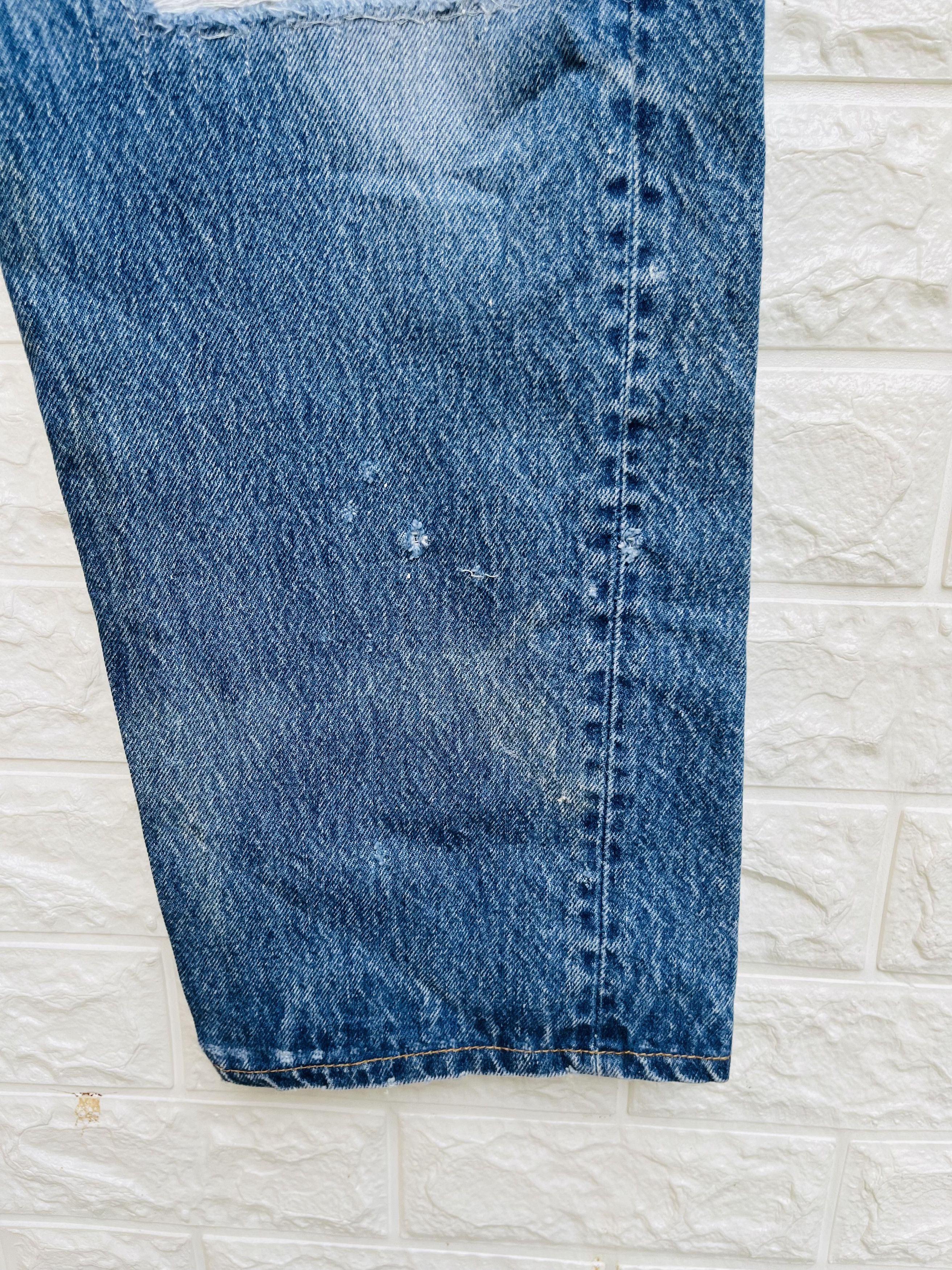 Levi's Vintage Clothing × Vintage Vintage 80s Levis Distressed JapaneseDesigner Fashion Style Size US 33 - 8 Thumbnail