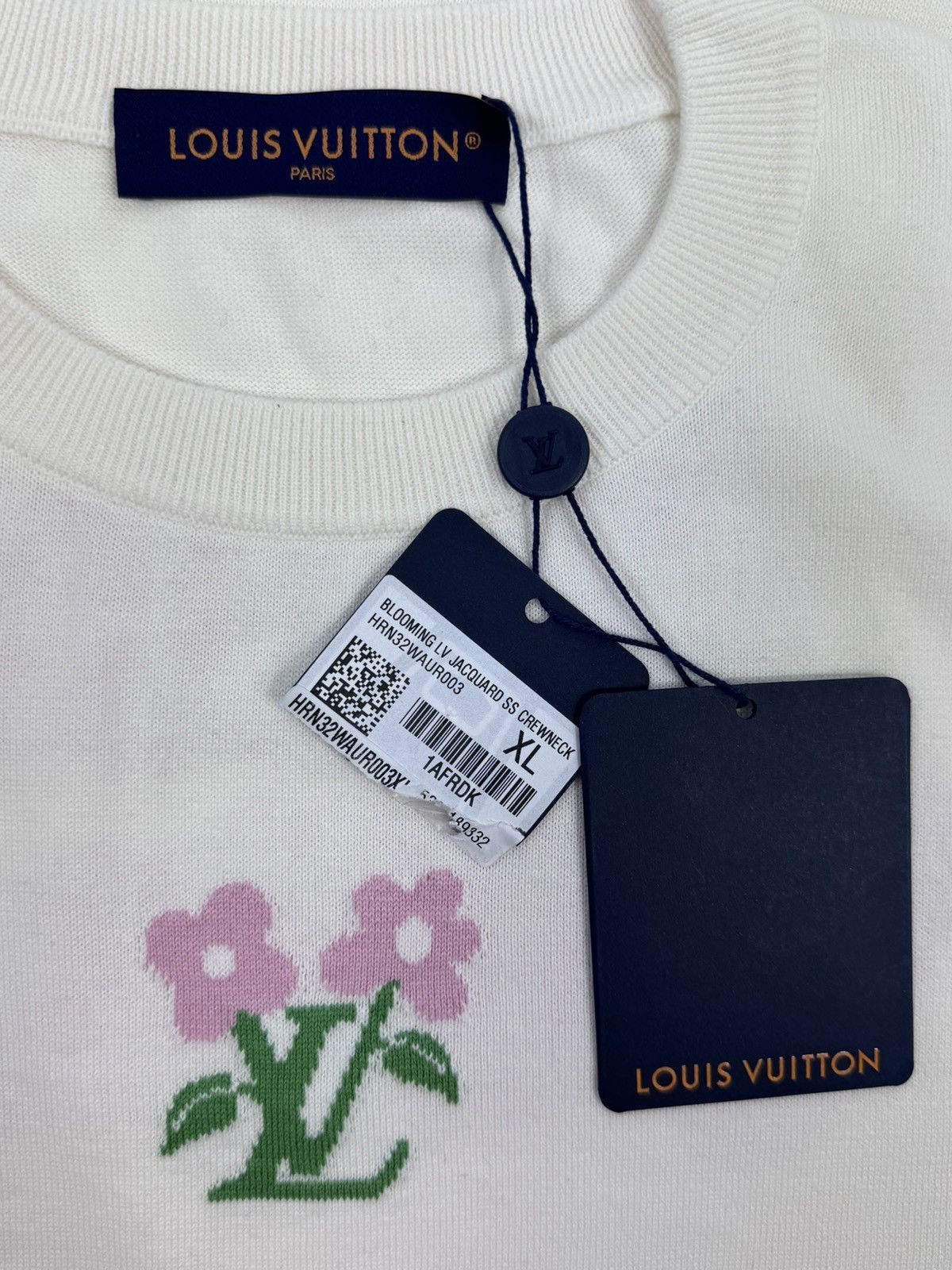 Louis Vuitton × Tyler The Creator x TYLER THE CREATOR BLOOMING LV JACQUARD CREWNECK 1AFRDK Size US XL / EU 56 / 4 - 3 Thumbnail