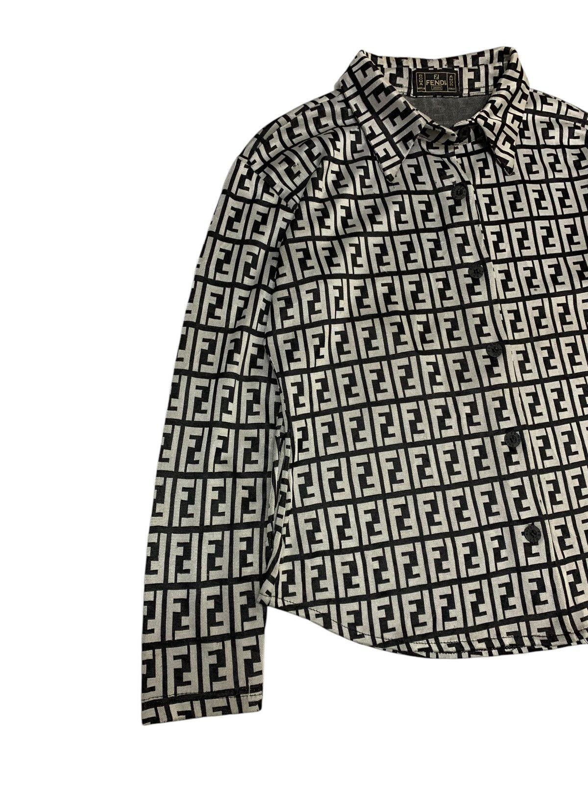 🔥VTG FENDI ZUCCA MONOGRAM SHIRTS (BUTTON UP)