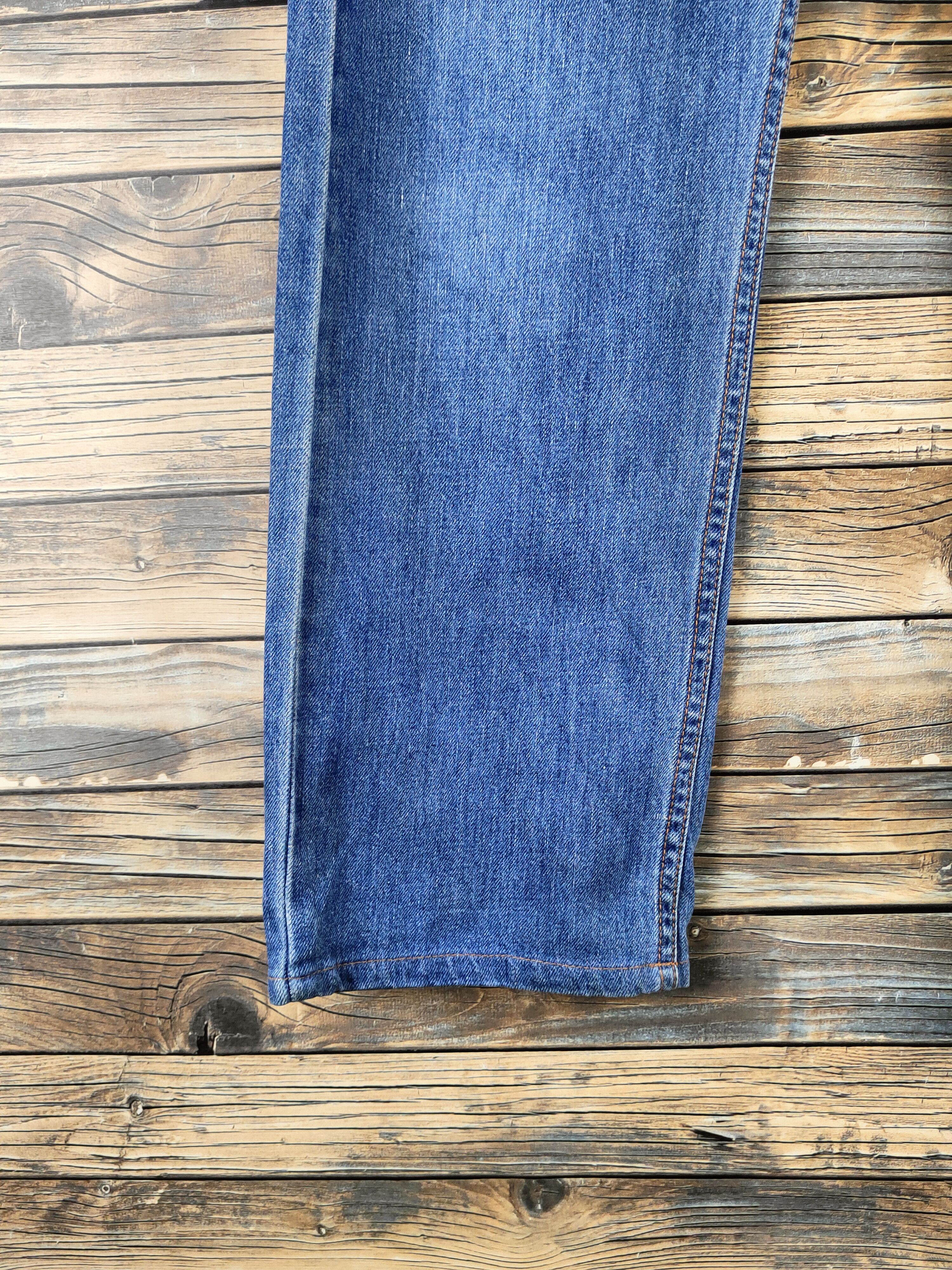 Levi's 509 Levi's Blue Distressed Ripped denim Jeans #S2835 Size US 30 / EU 46 - 4 Thumbnail