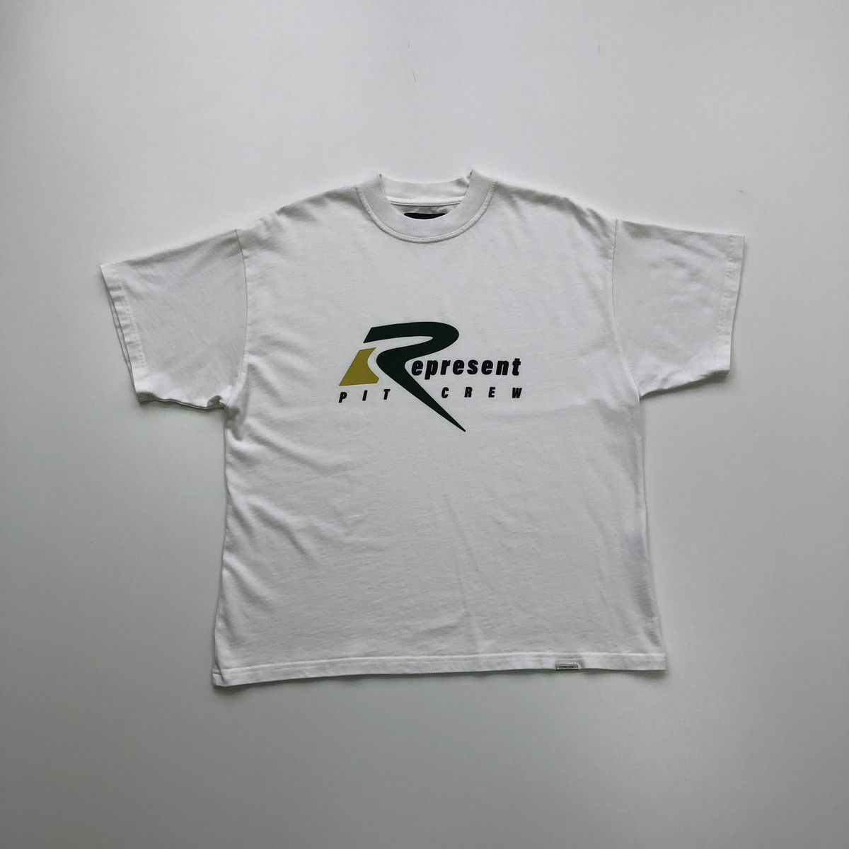 Represent Clo. Represent Pit Crew Printed T-Shirt White Rare Size US M / EU 48-50 / 2 - 1 Thumbnail