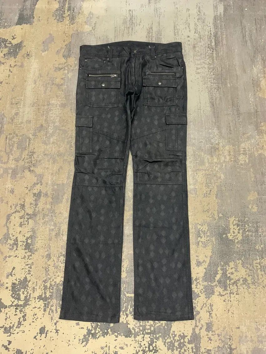 If Six Was Nine Semantic Design Multi Pocket Avant Garde Cargo Pants Size US 35 - 1 Thumbnail
