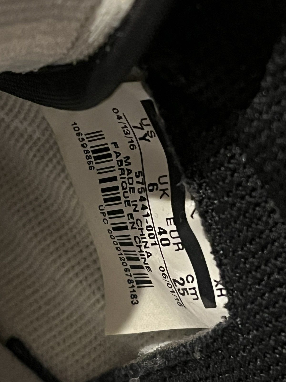 Nike Nike Jordan 1 “Banned” Bred OG 2016 Size US 7 / EU 40 - 12 Thumbnail