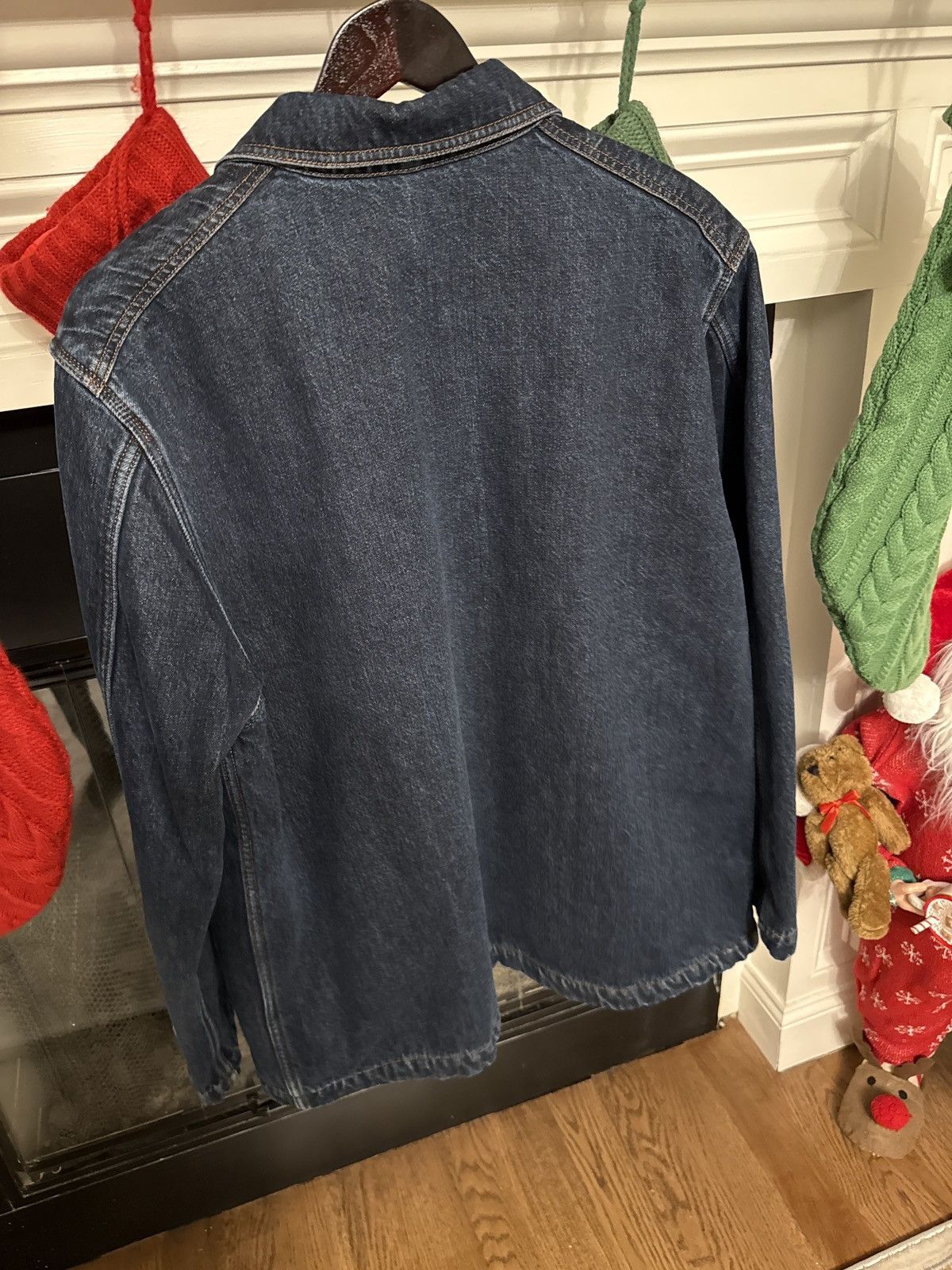 Drake's Drake’s denim five pocket chore jacket Size US XL / EU 56 / 4 - 4 Thumbnail