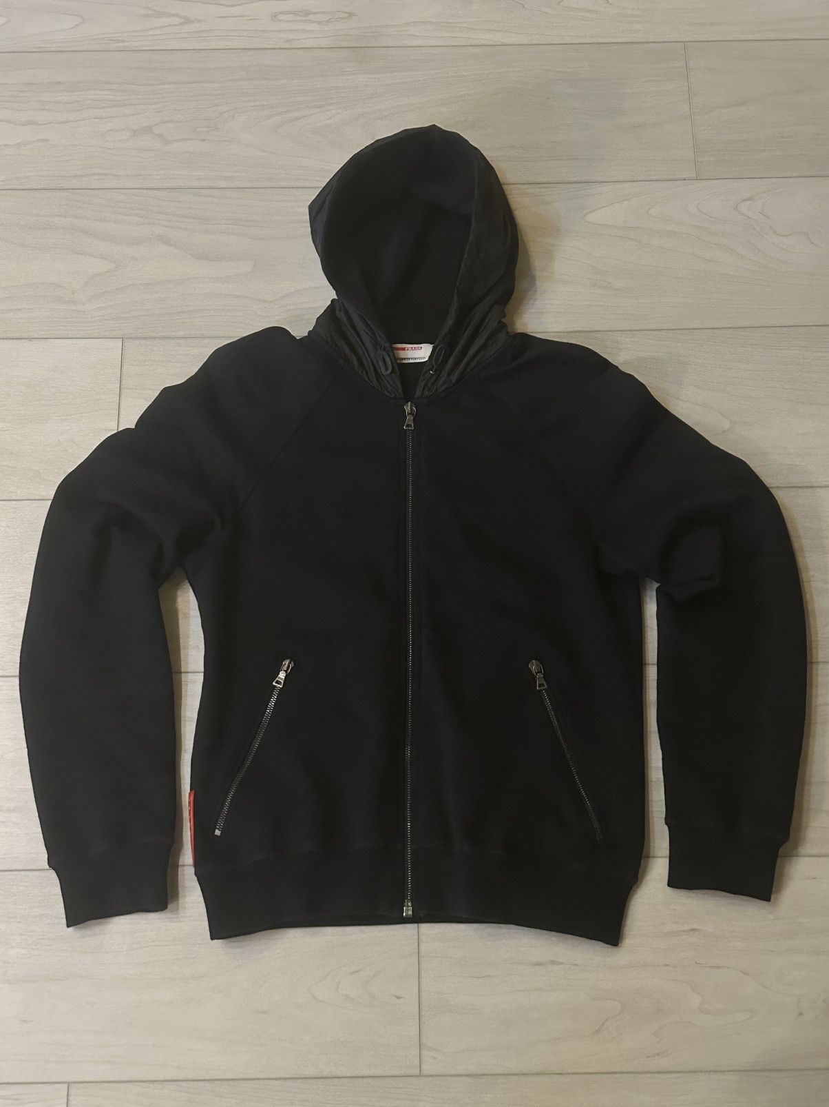 Designer × Prada Prada Linea Rossa “Windbreaker Hoodie” Size US S / EU 44-46 / 1 - 1 Thumbnail