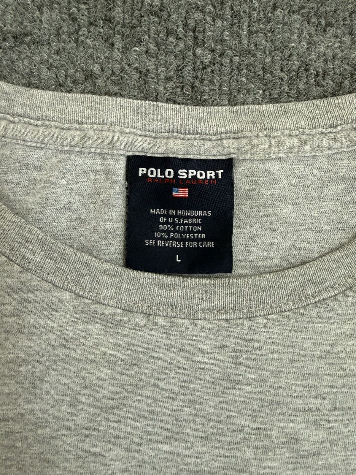 Polo Ralph Lauren Polo Sport Ralph Lauren Polo Bear Graphic T-Shirt USA Flag Size US L / EU 52-54 / 3 - 4 Thumbnail