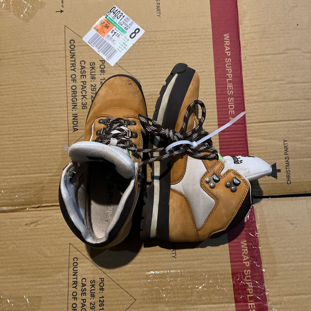 Timberland Timberland boots workwear beige brown Size US 7 / EU 40 - 4 Thumbnail