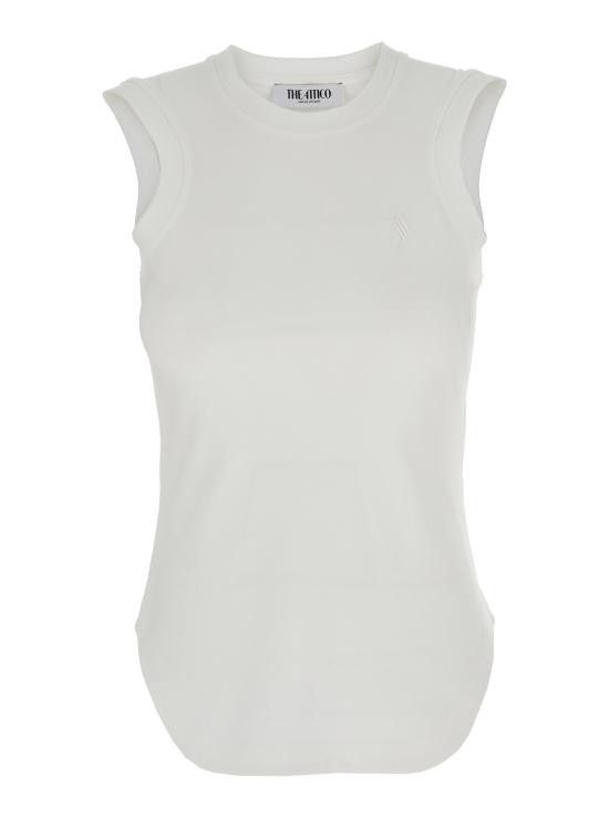 The Attico THE ATTICO Women Tops 250WCN00003JJJ025AA001 White Size S / US 4 / IT 40 - 1 Thumbnail