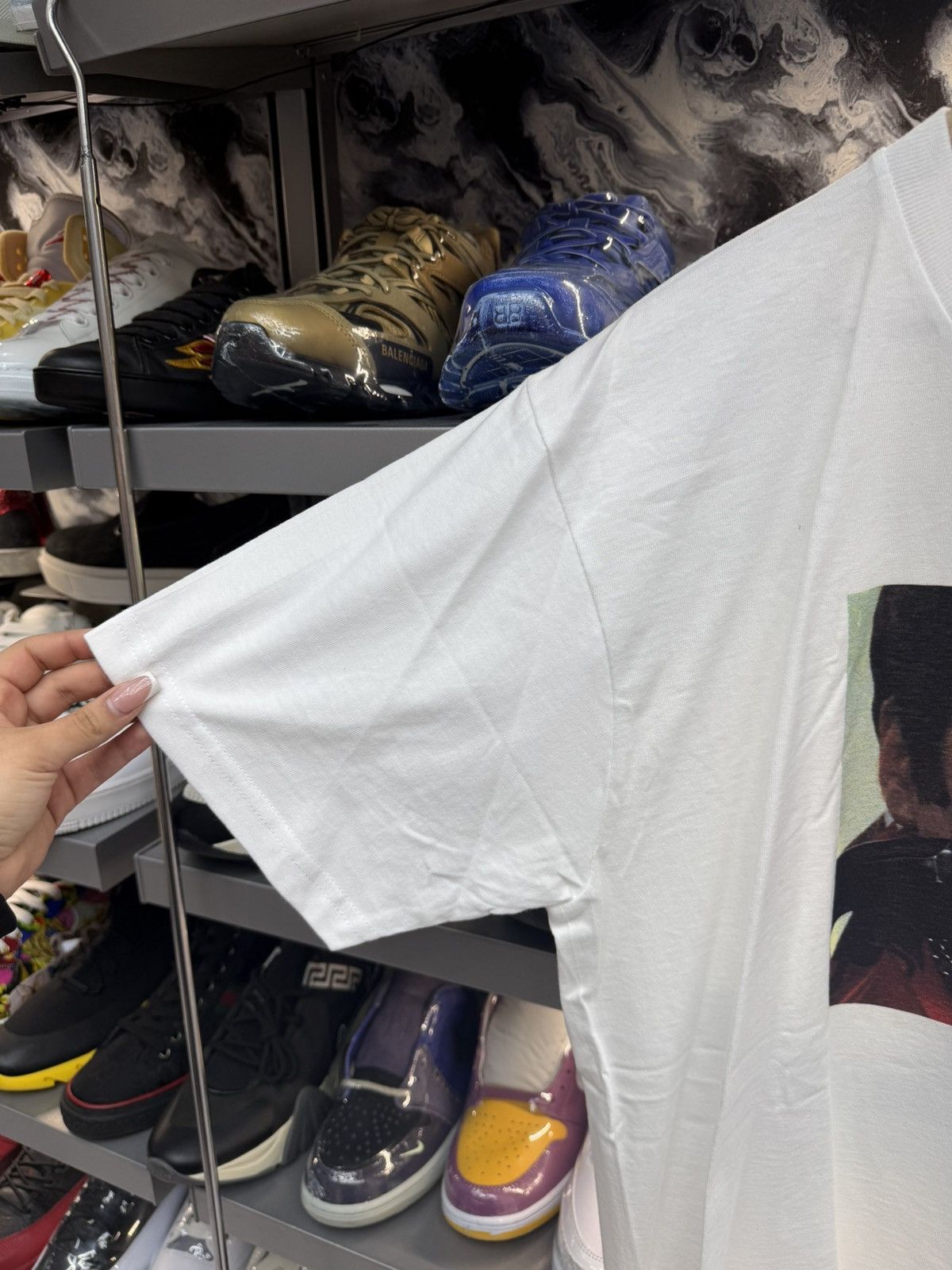 Supreme Supreme Scarface Shower Tee White Size US L / EU 52-54 / 3 - 3 Thumbnail