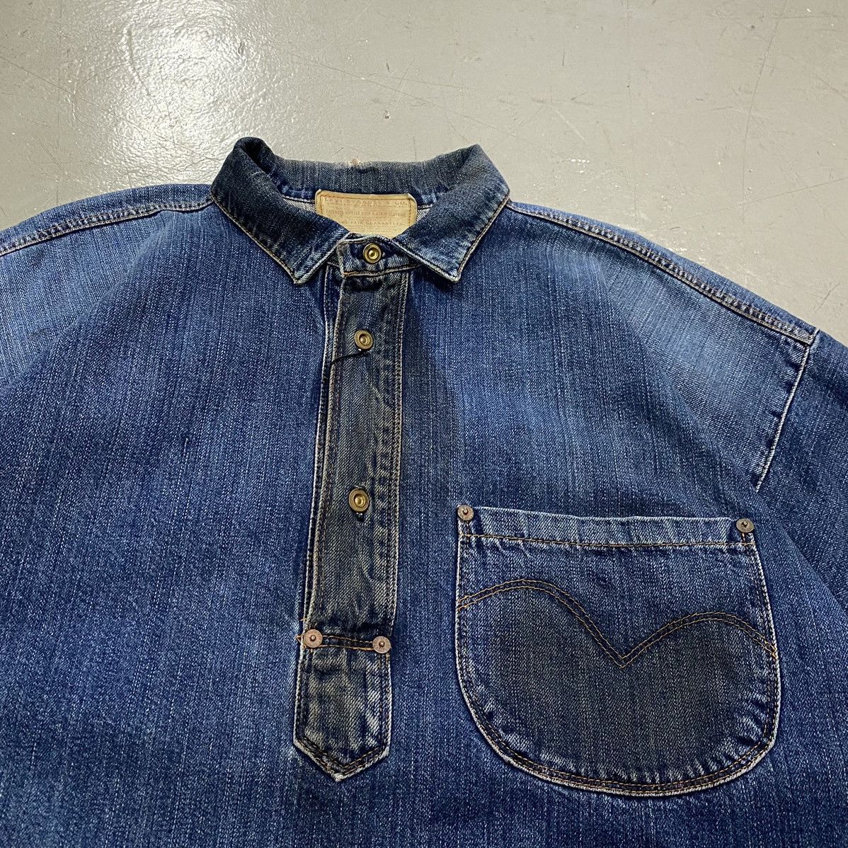 Levi's × Levi's Vintage Clothing LVC 1874 Closed Front Jumper | Grailed