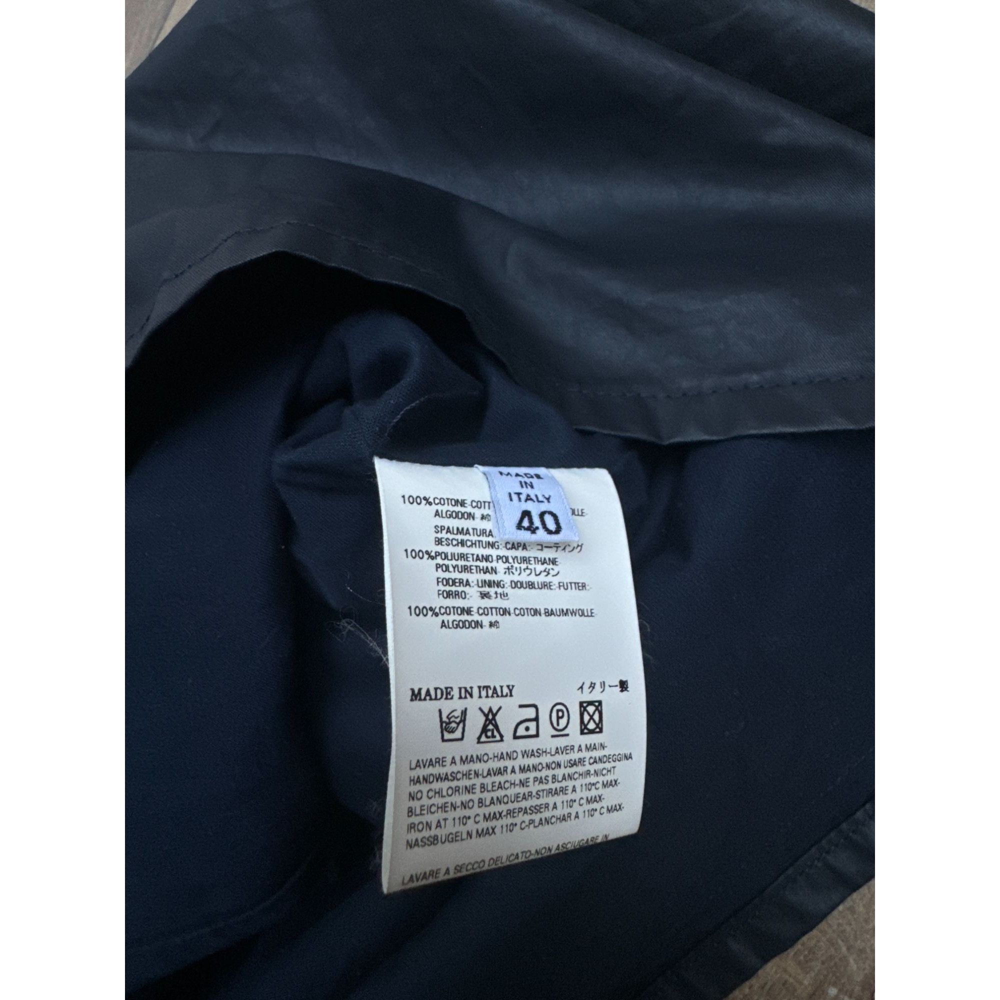 Maison Margiela FW 2007 Navy Coated Dress Size S / US 4 / IT 40 - 5 Thumbnail