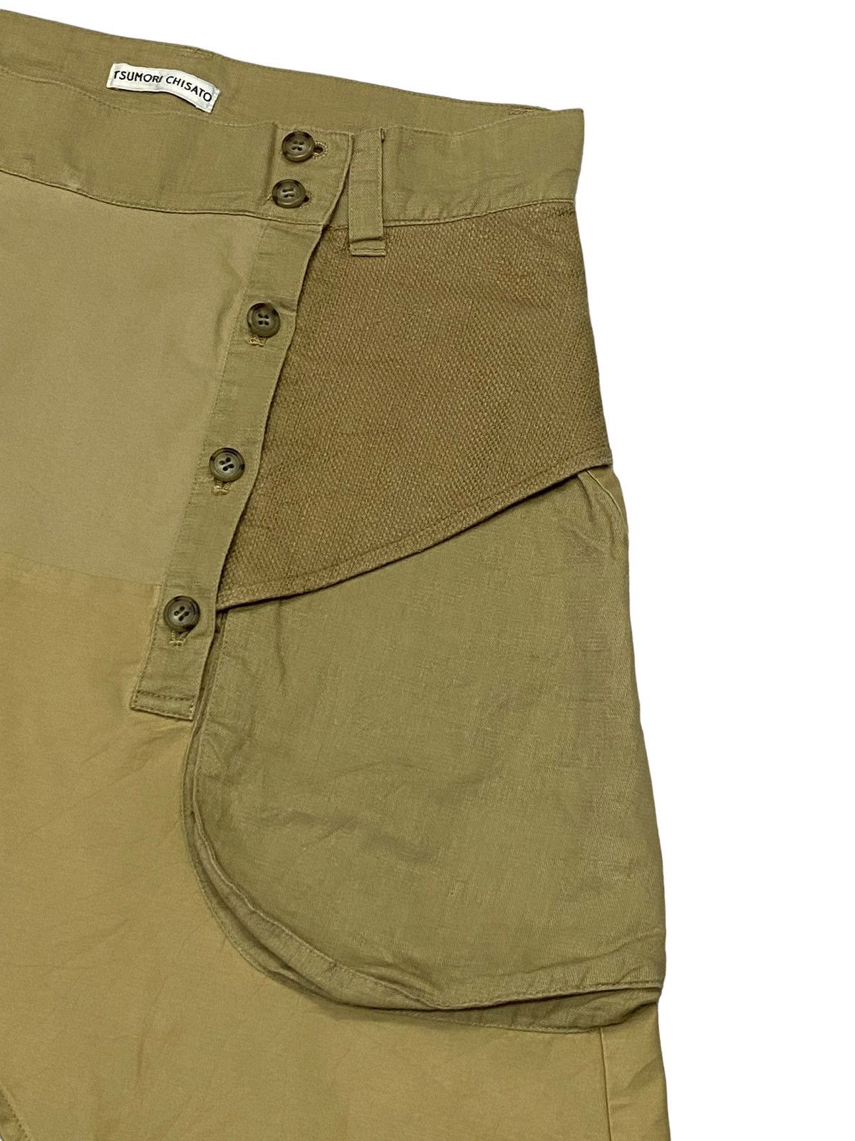 Issey Miyake × Japanese Brand × Tsumori Chisato Tsumori Chisoto By Issey Miyake Drop-Crotch Shorts Pants Size US 30 / EU 46 - 14 Thumbnail