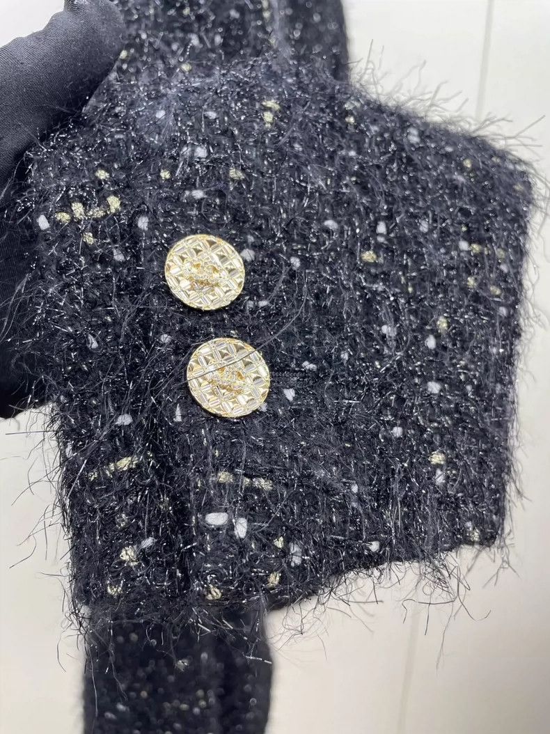 Chanel Chanel 22A high-end handicraft workshop gold and silver sil Size S / US 4 / IT 40 - 3 Thumbnail