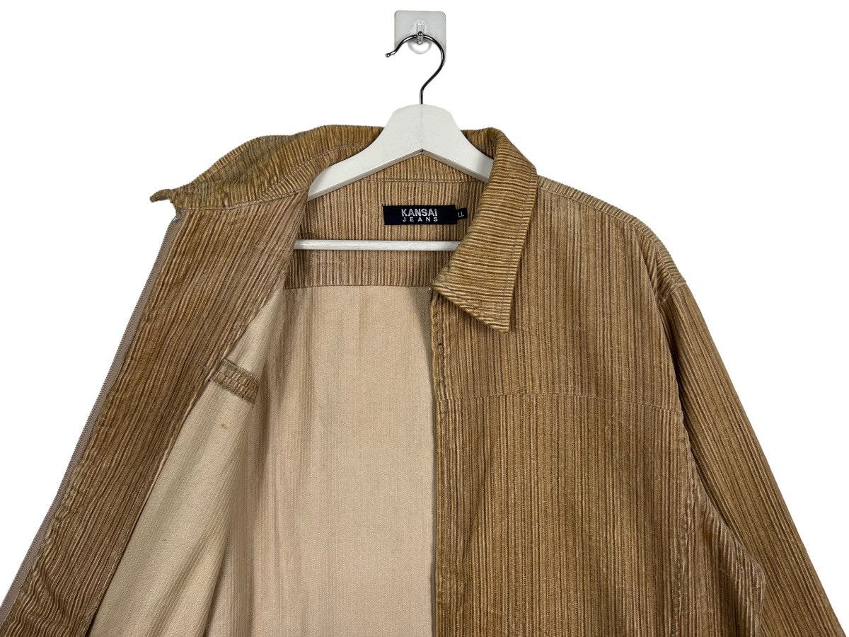 Kansai Yamamoto 🔥 KANSAI JEANS CORDUROY JACKET Size US L / EU 52-54 / 3 - 10 Thumbnail