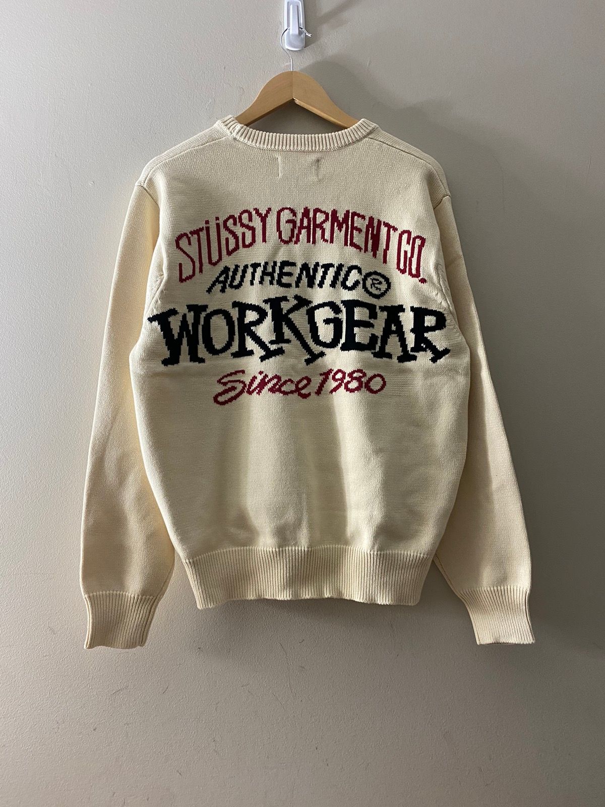 Stussy Workgear Sweater   Grailed