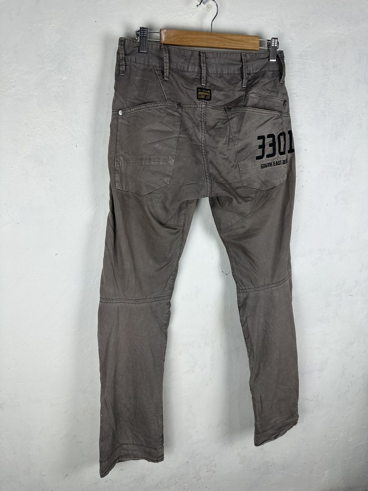 G-Star G STAR RAW DENIM CARGO PANTS MULTIPOCKET STREETWEAR Size US 30 / EU 46 - 18 Thumbnail