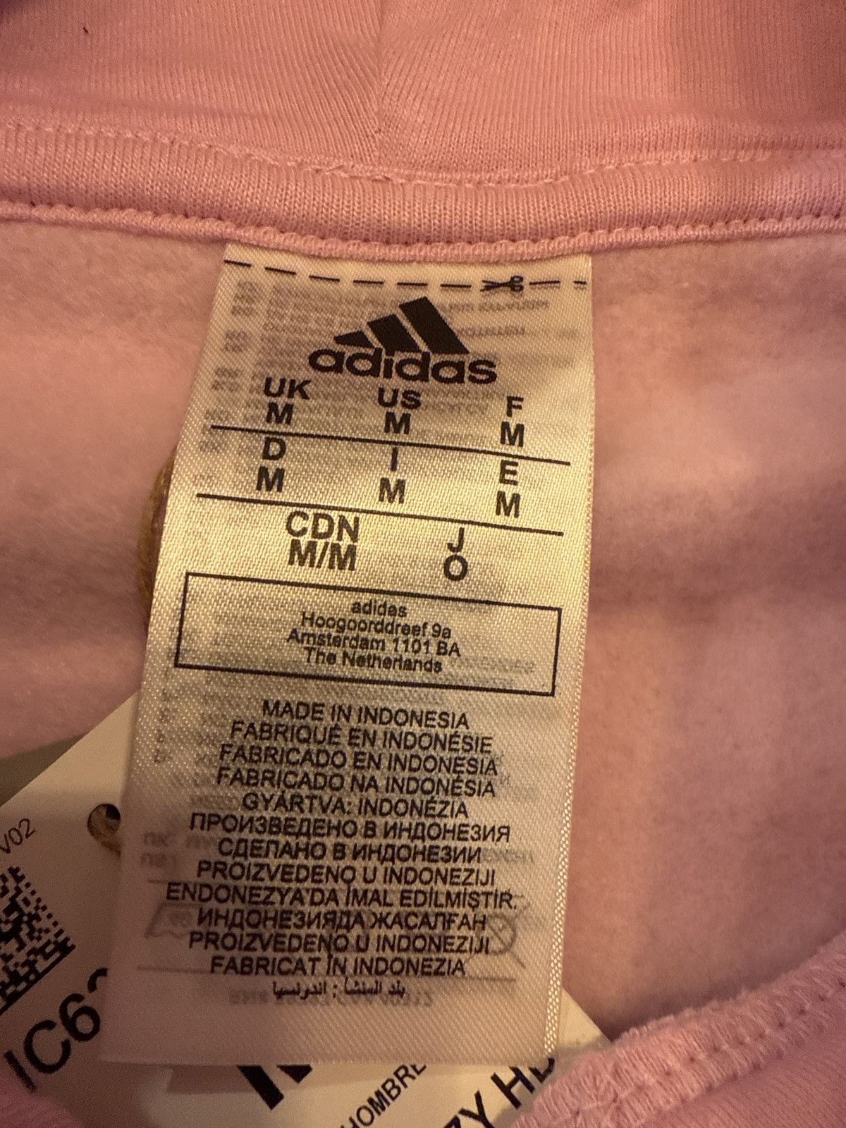 Adidas Adidas Lilac Hoodie Size US M / EU 48-50 / 2 - 4 Thumbnail