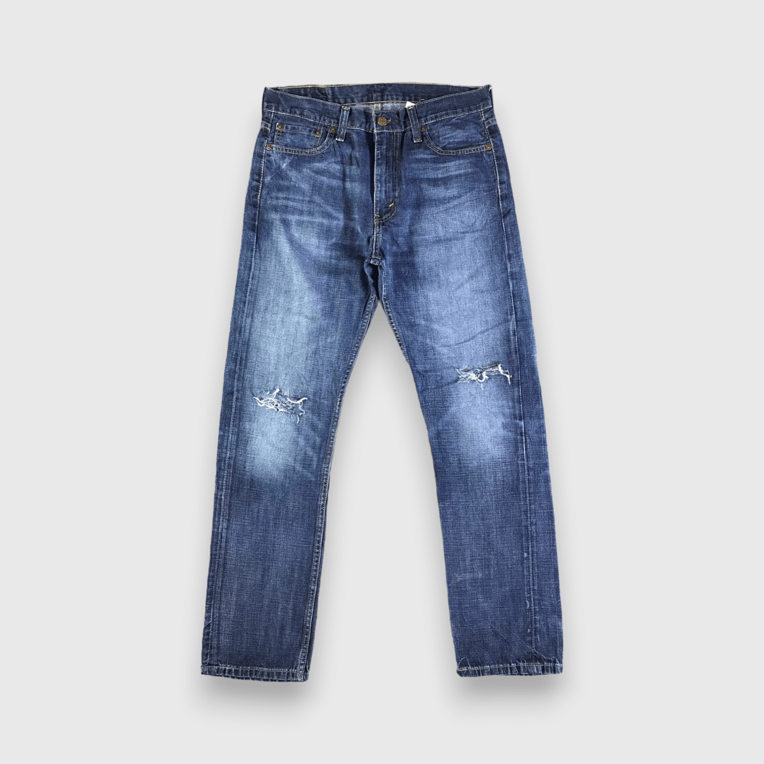 Levi's Vintage Blue Wash Levis 513 Jeans-J4432 Size US 33 - 1 Thumbnail