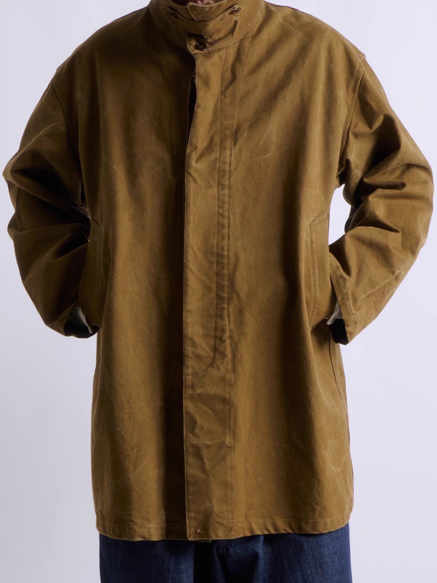 50 Cent 50s SNCF Railroad Workwear Jacket Vintage Cotton L Size US L / EU 52-54 / 3 - 6 Thumbnail