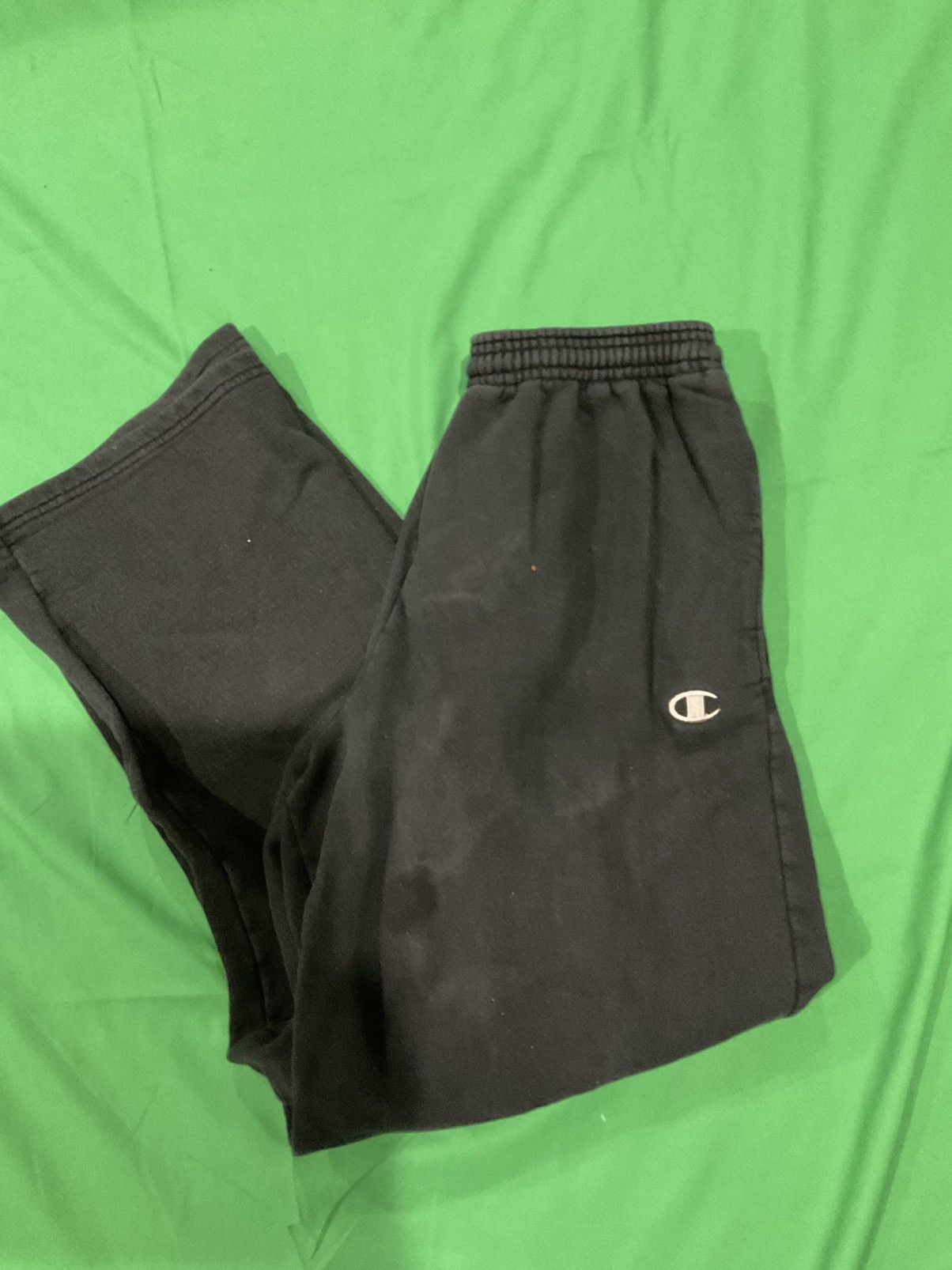 Champion × Vintage Vintage Black Champion sweatpants Size US 32 / EU 48 - 1 Thumbnail