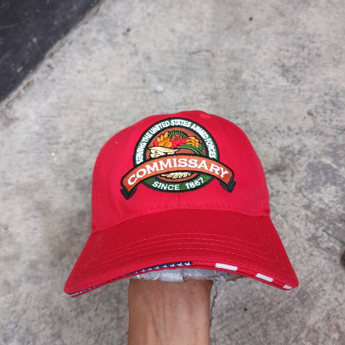 commissary serving the united states armed forces hat