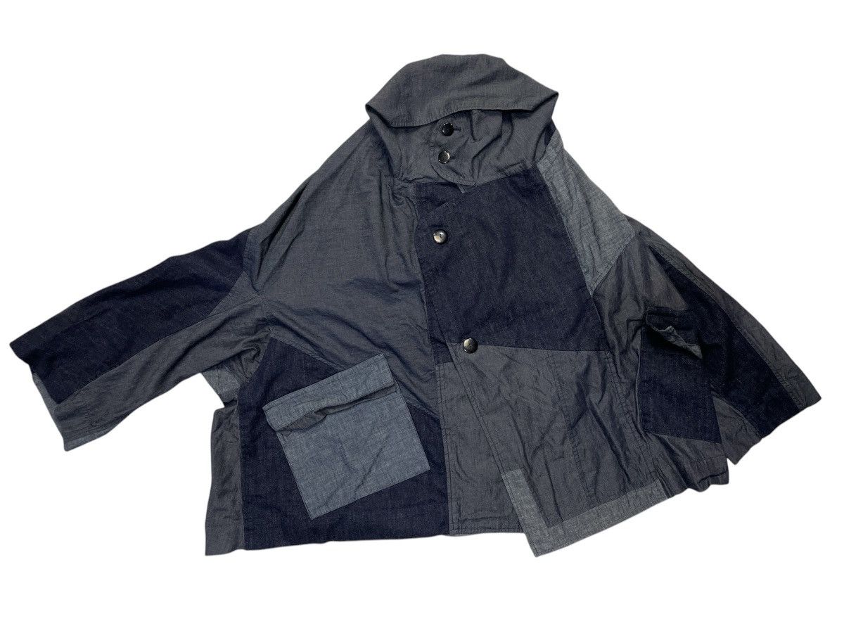 Indigo Moyuru Denim Panel Coat Indigo Kapital Style Size US L / EU 52-54 / 3 - 3 Thumbnail